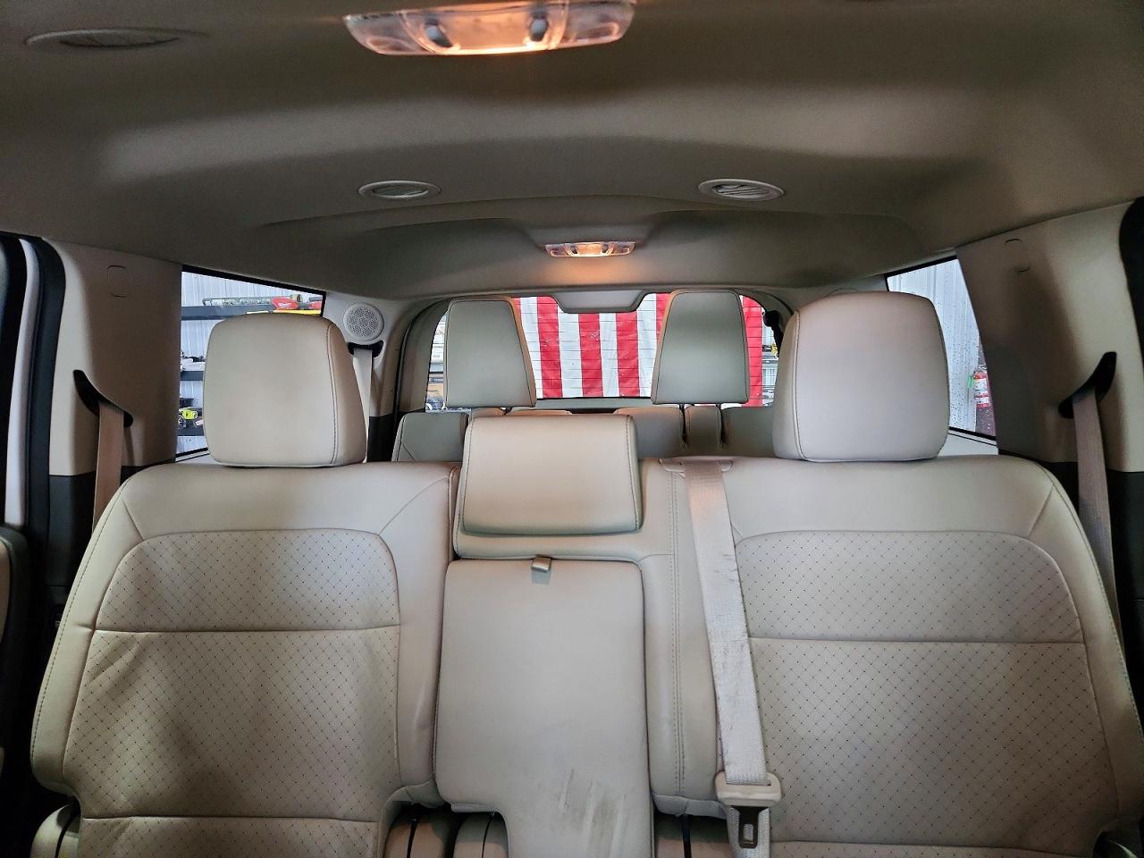 2012 Ford Flex Limited White vin: 2FMGK5DC9CBD17218