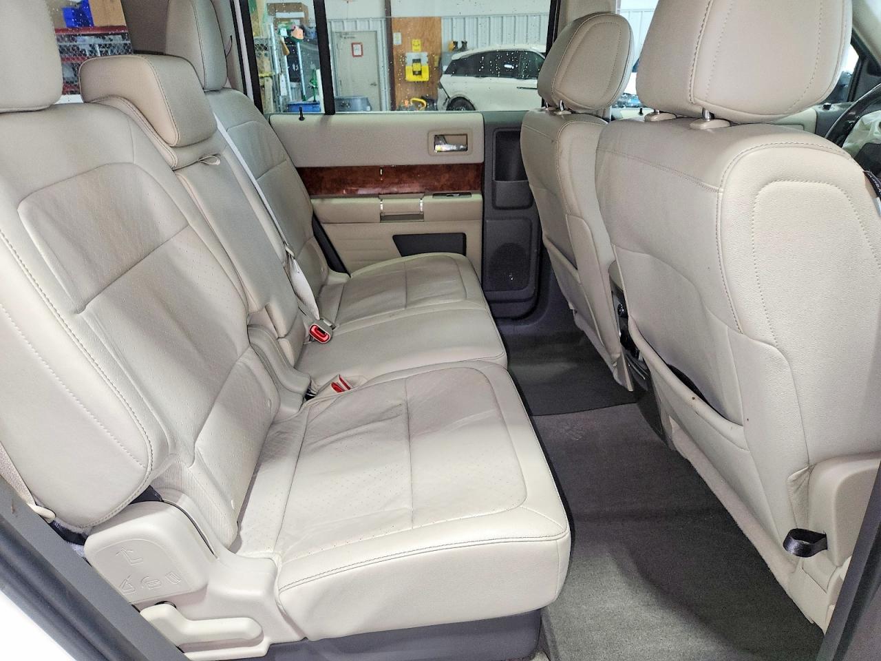 2012 Ford Flex Limited White vin: 2FMGK5DC9CBD17218