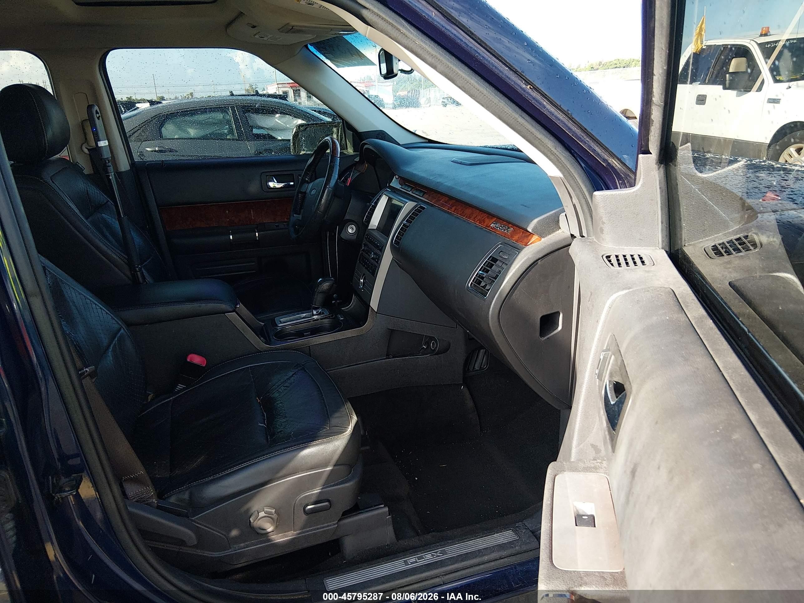 2011 Ford Flex Limited Blue vin: 2FMGK5DCXBBD08011