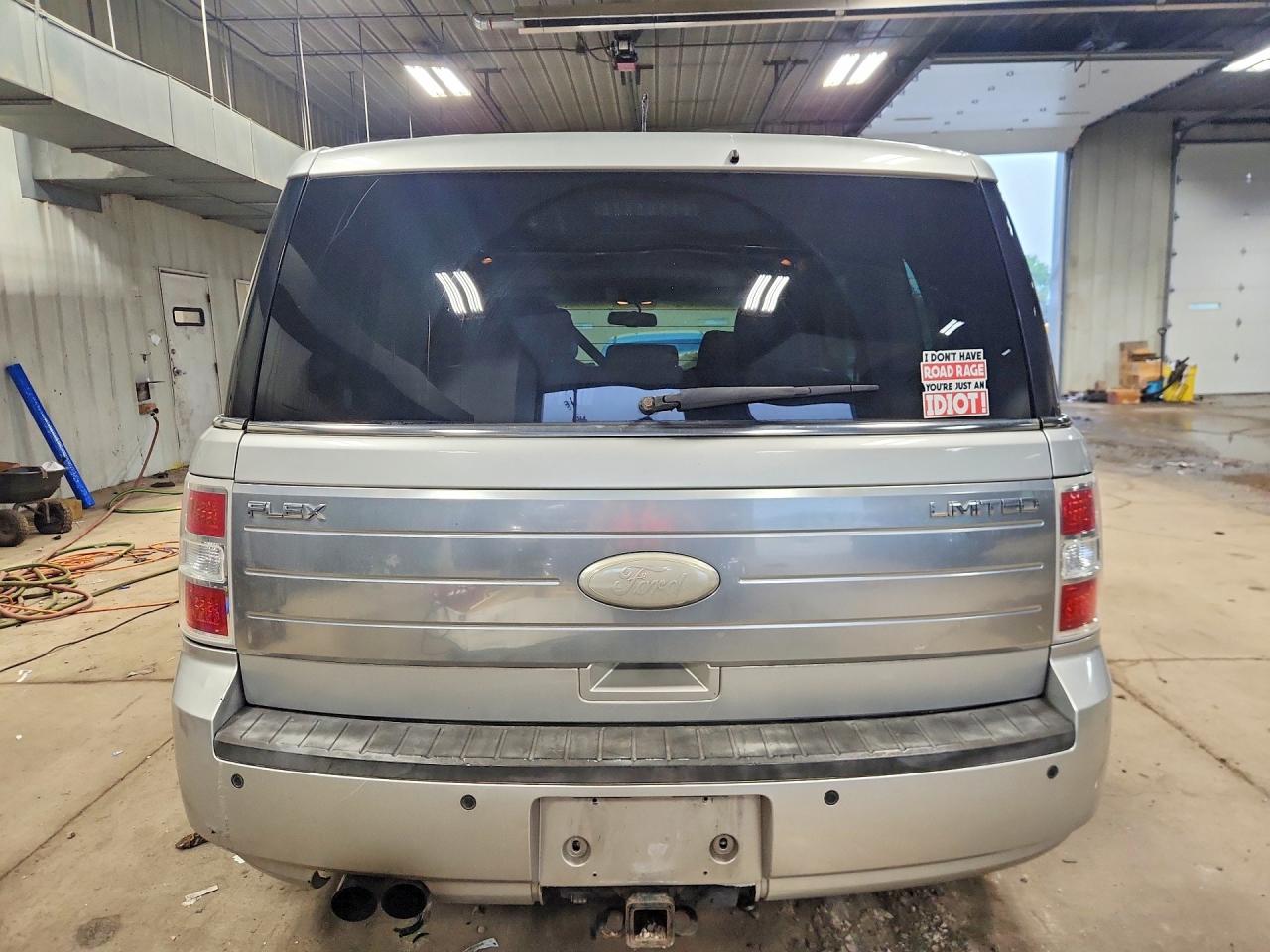 2012 Ford Flex Limited Silver vin: 2FMGK5DCXCBD05871