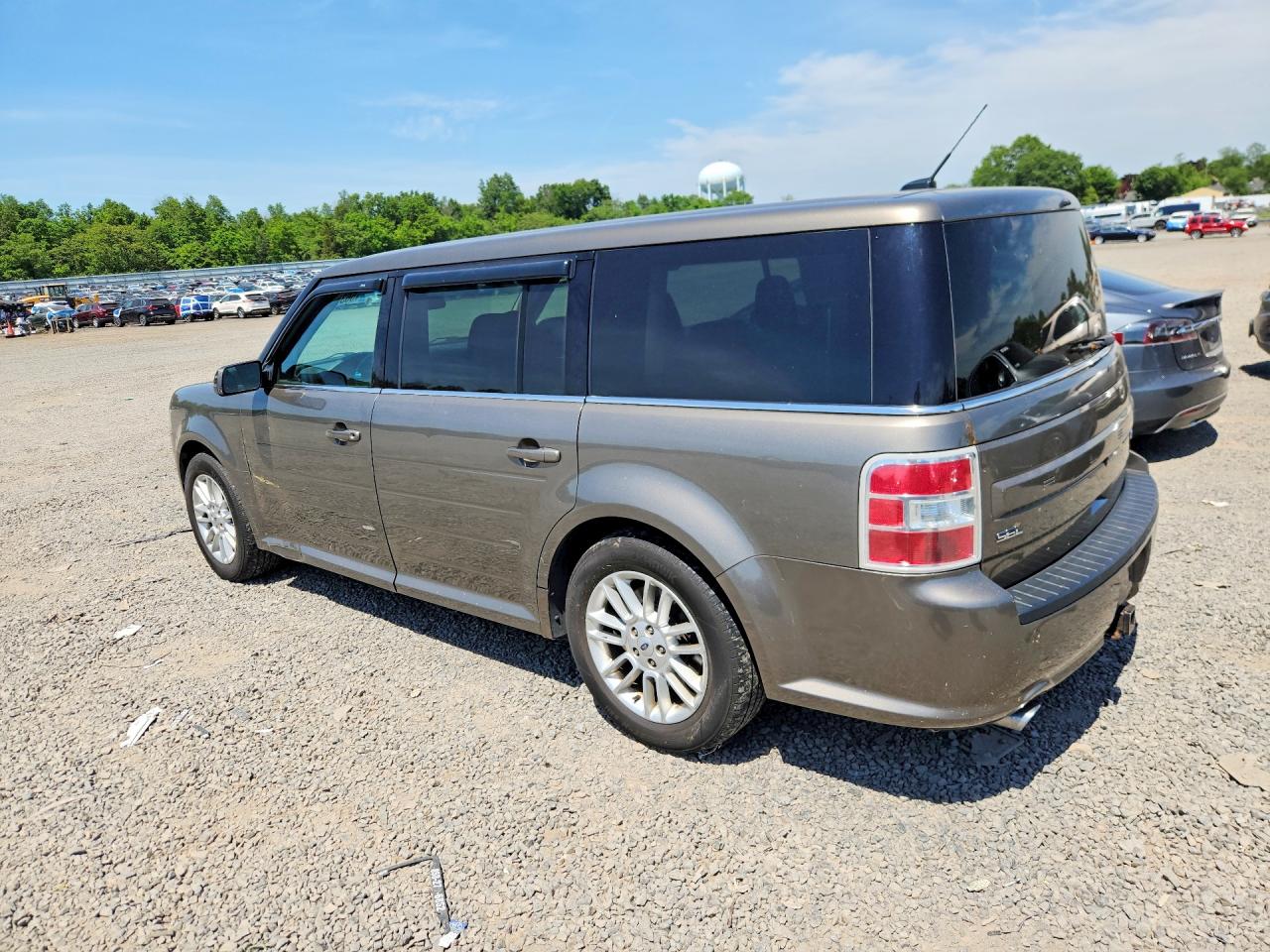 2013 Ford Flex Sel Желто-коричневый vin: 2FMHK6C80DBD02731