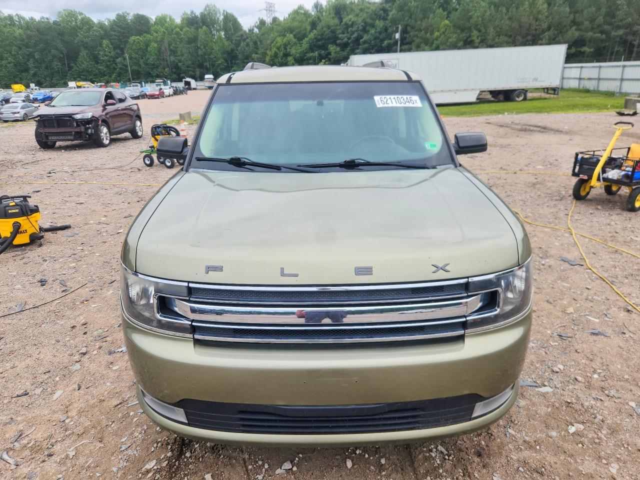 2013 Ford Flex Sel Green vin: 2FMHK6C80DBD04608