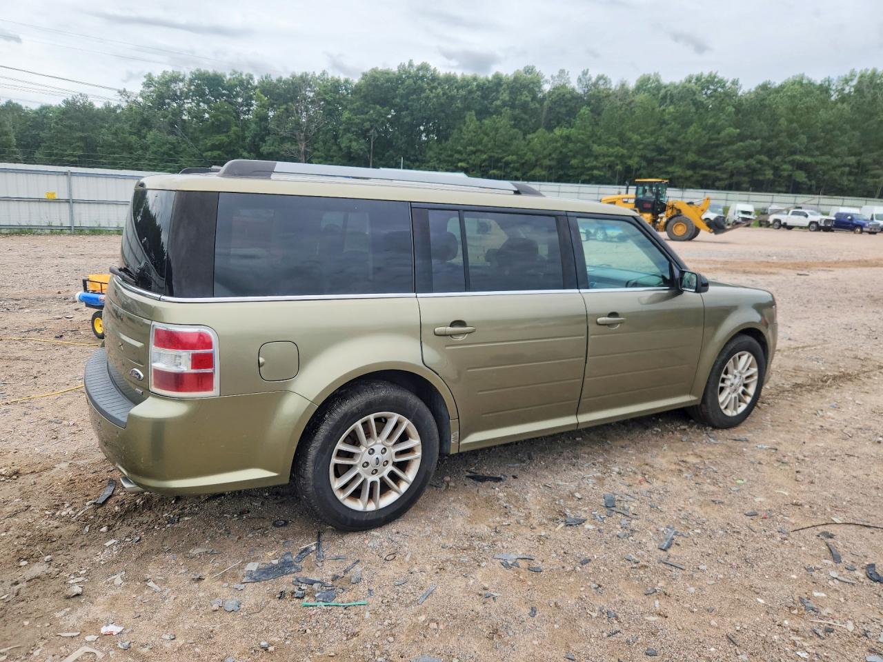 2013 Ford Flex Sel Green vin: 2FMHK6C80DBD04608