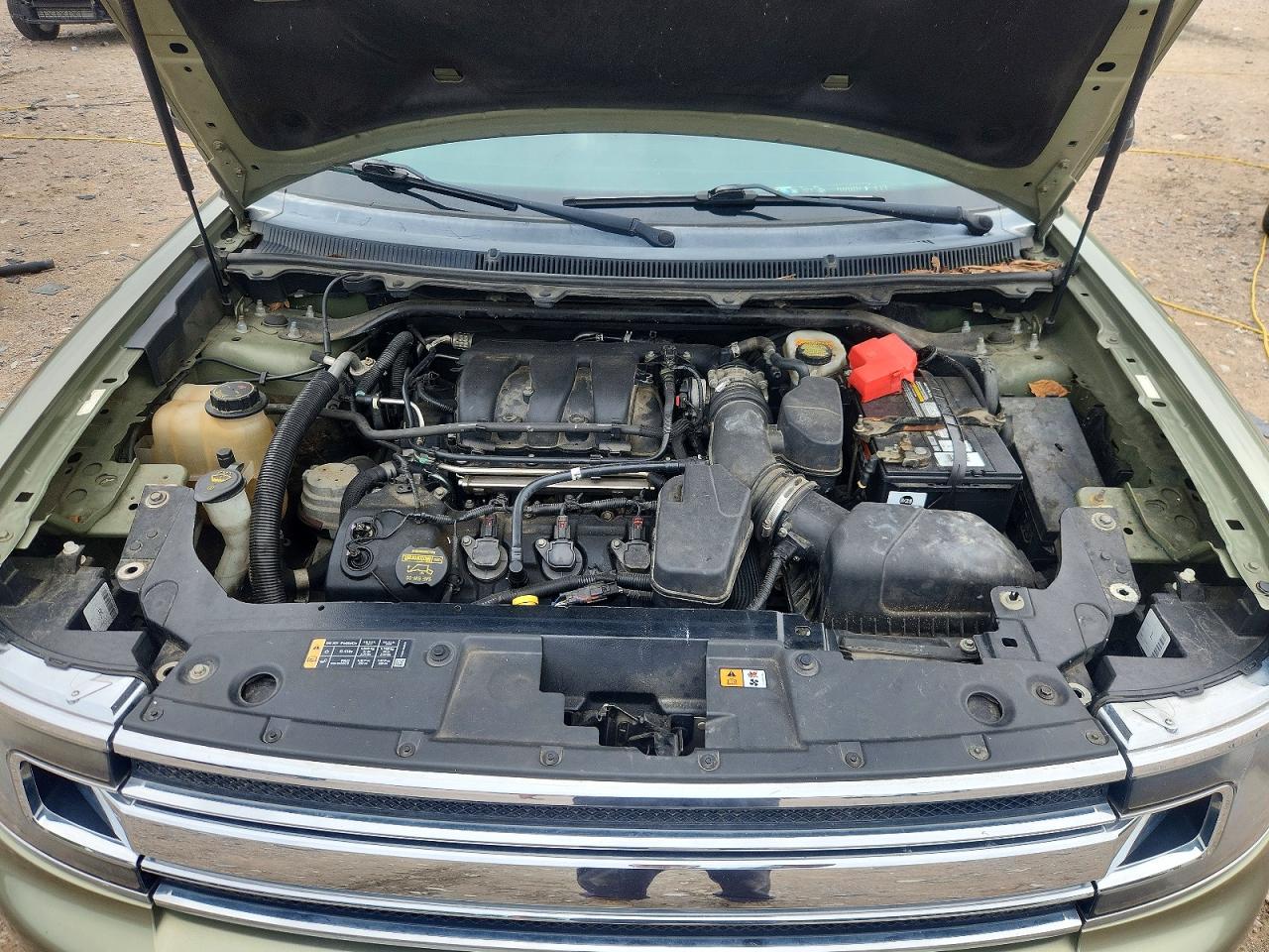 2013 Ford Flex Sel Green vin: 2FMHK6C80DBD04608