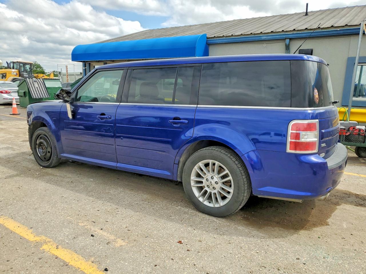 2013 Ford Flex Sel Blue vin: 2FMHK6C80DBD17486