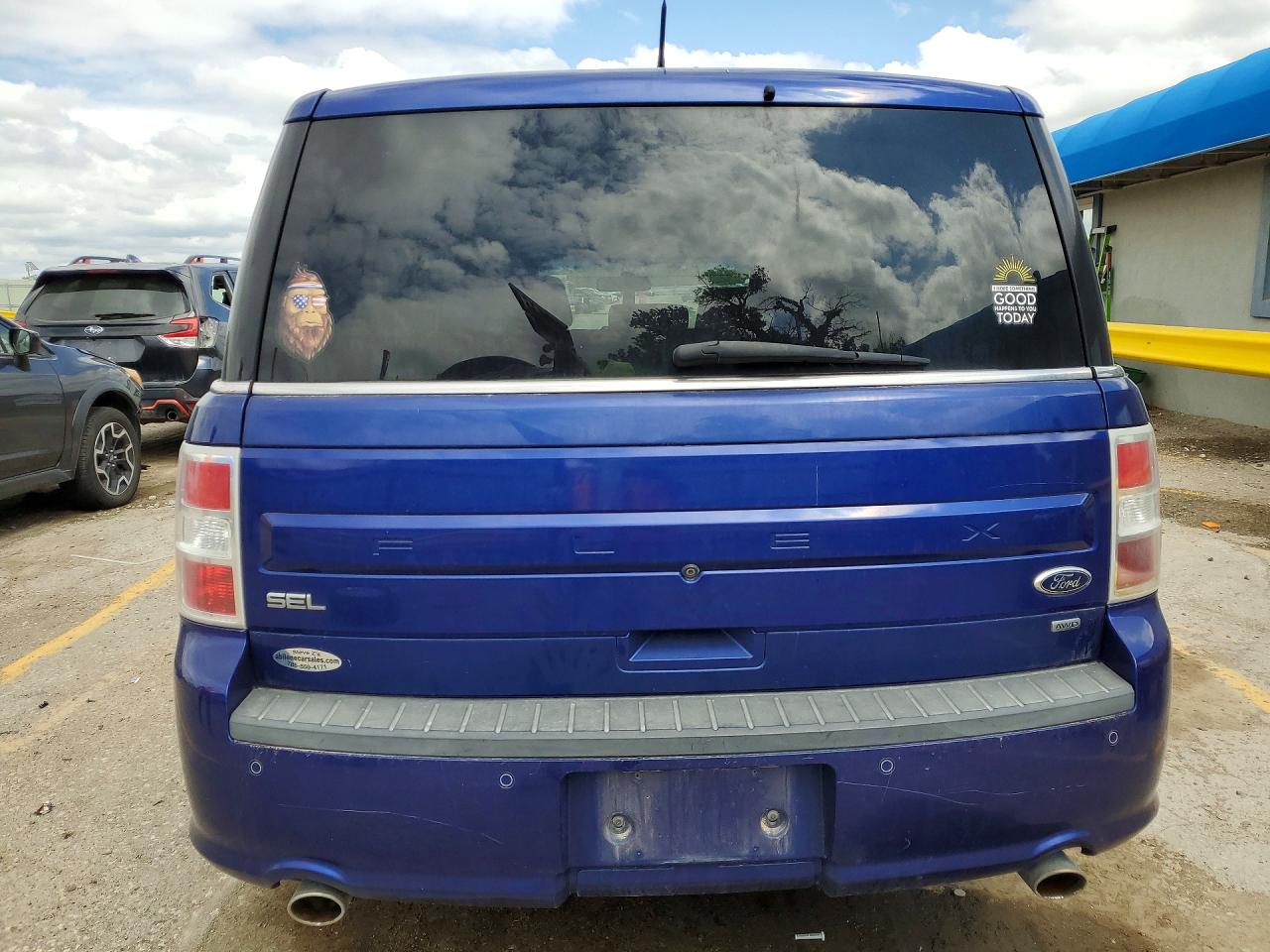 2013 Ford Flex Sel Blue vin: 2FMHK6C80DBD17486