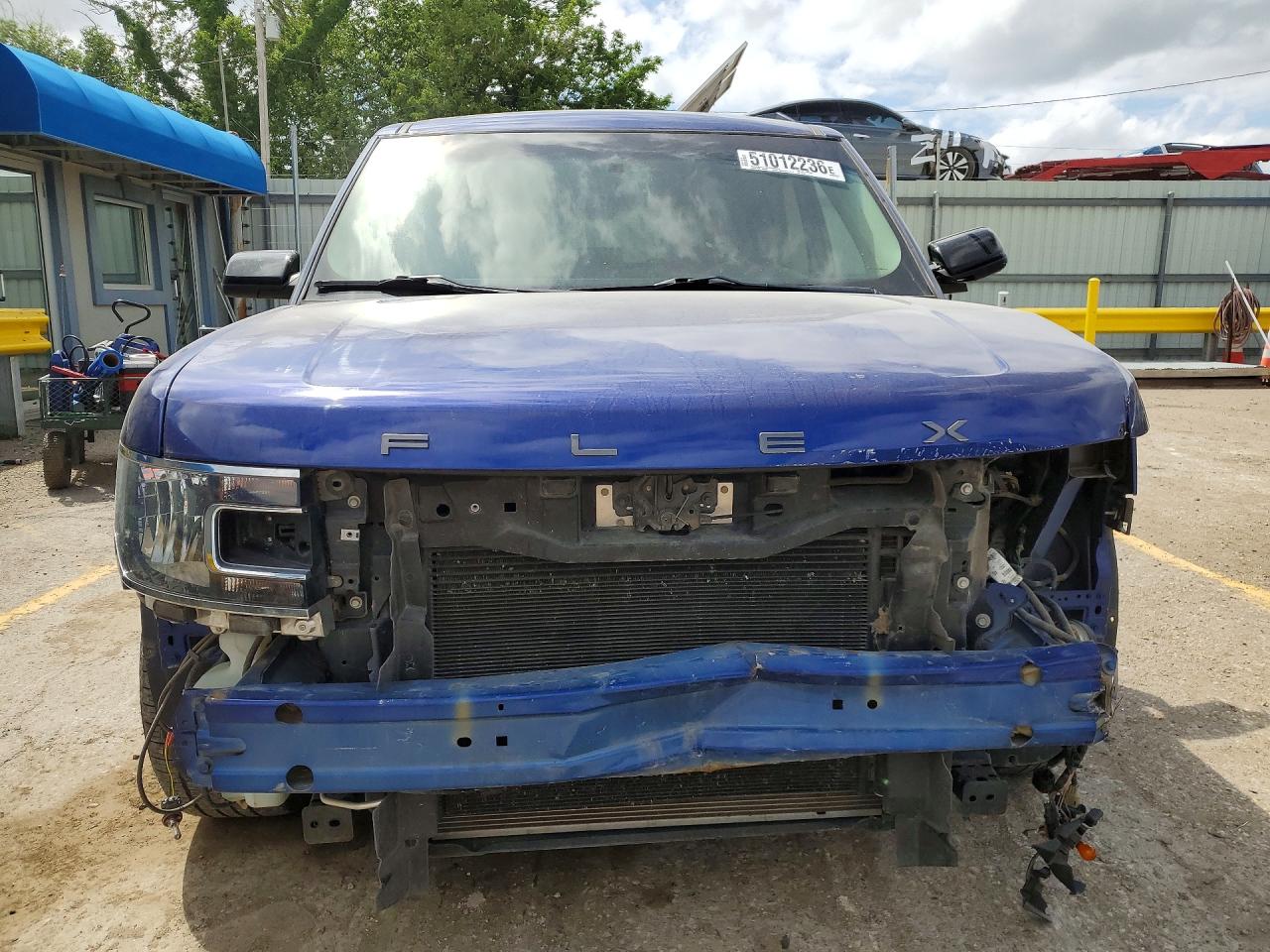 2013 Ford Flex Sel Blue vin: 2FMHK6C80DBD17486