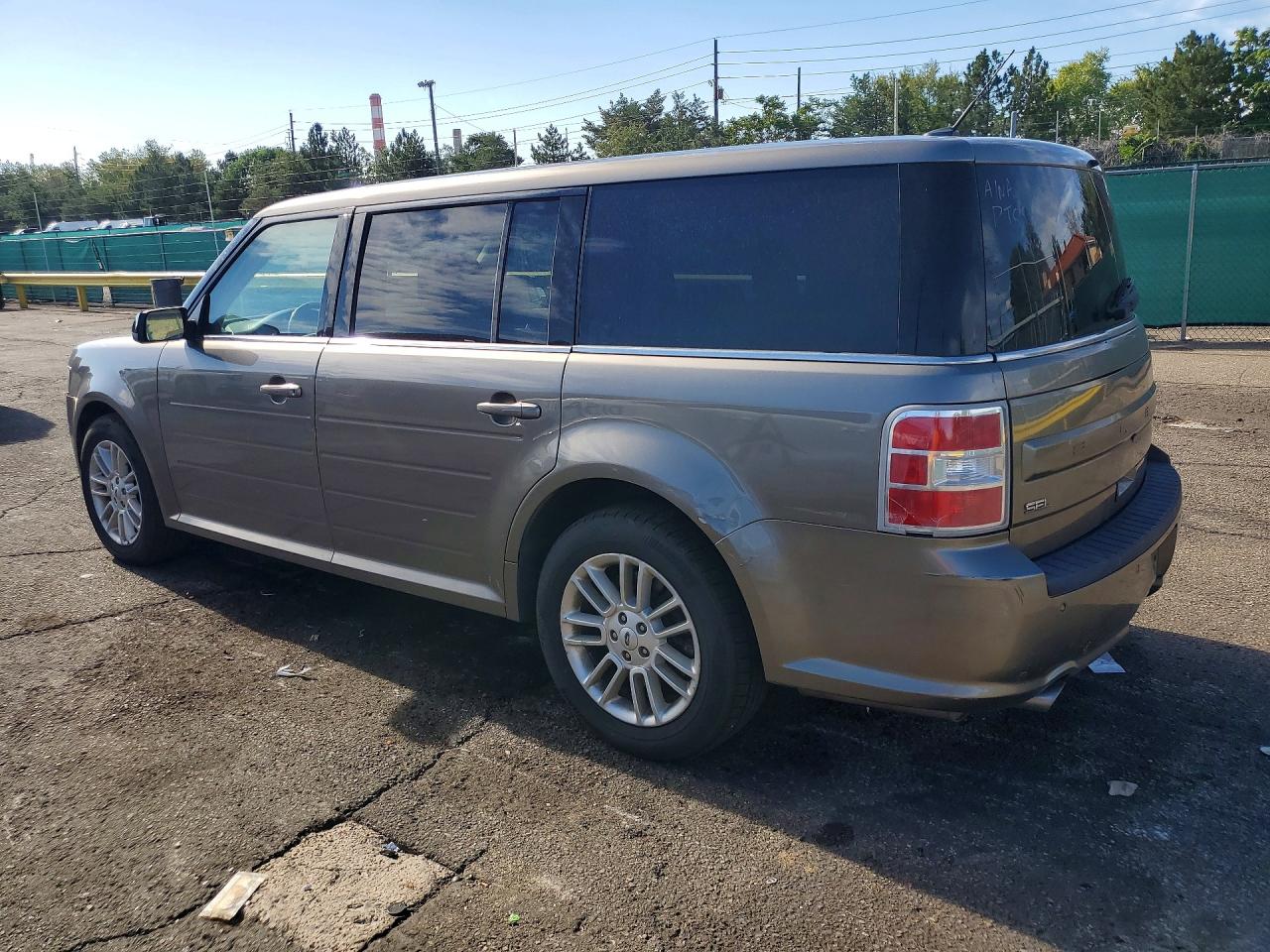 2014 Ford Flex Sel Gray vin: 2FMHK6C80EBD00799