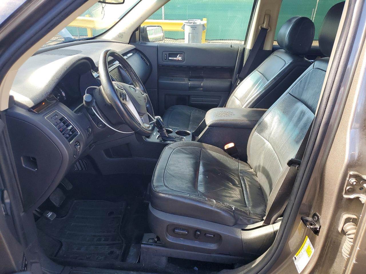 2014 Ford Flex Sel Gray vin: 2FMHK6C80EBD00799