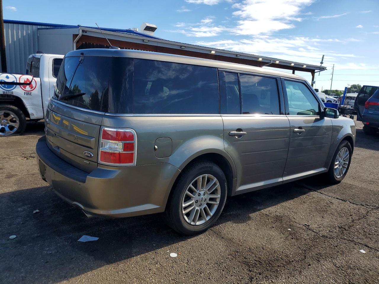 2014 Ford Flex Sel Gray vin: 2FMHK6C80EBD00799