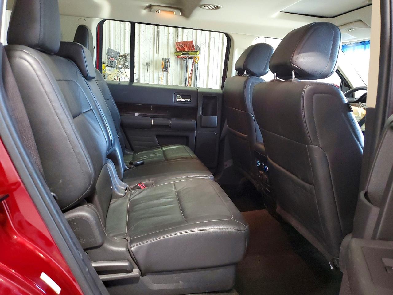 2014 Ford Flex Sel Red vin: 2FMHK6C80EBD14556