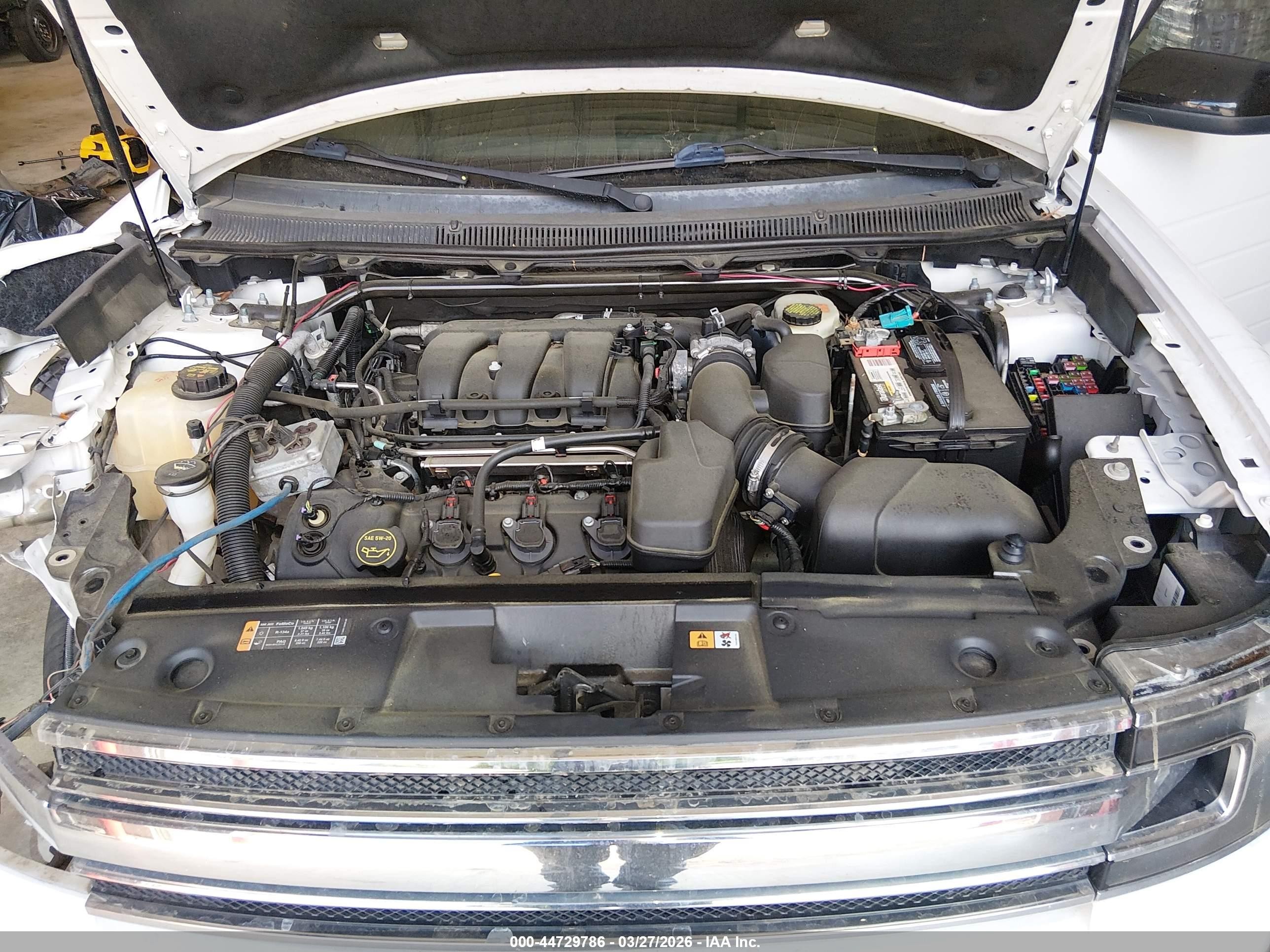 2014 Ford Flex Sel Белый vin: 2FMHK6C80EBD24262