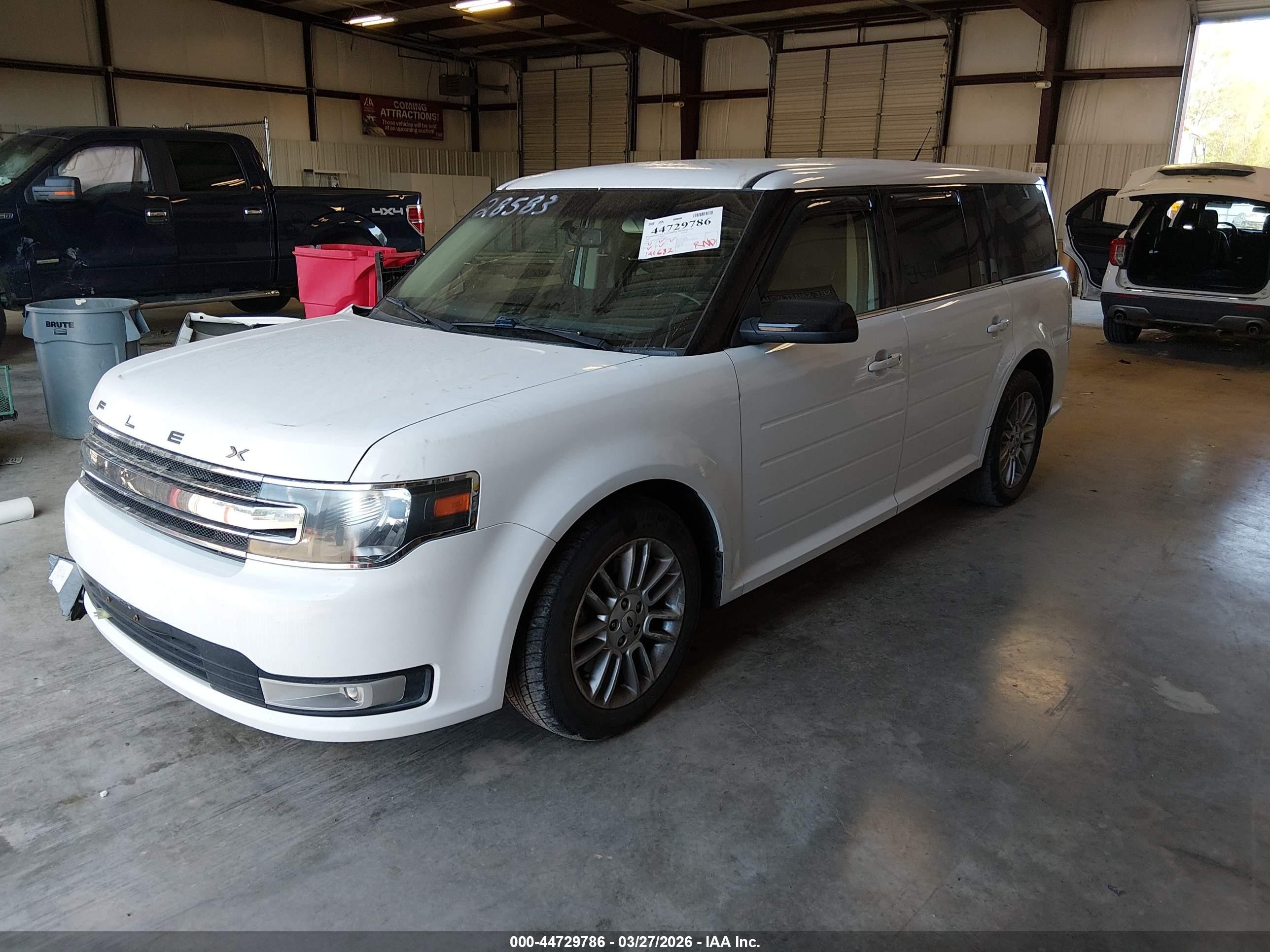 2014 Ford Flex Sel Белый vin: 2FMHK6C80EBD24262