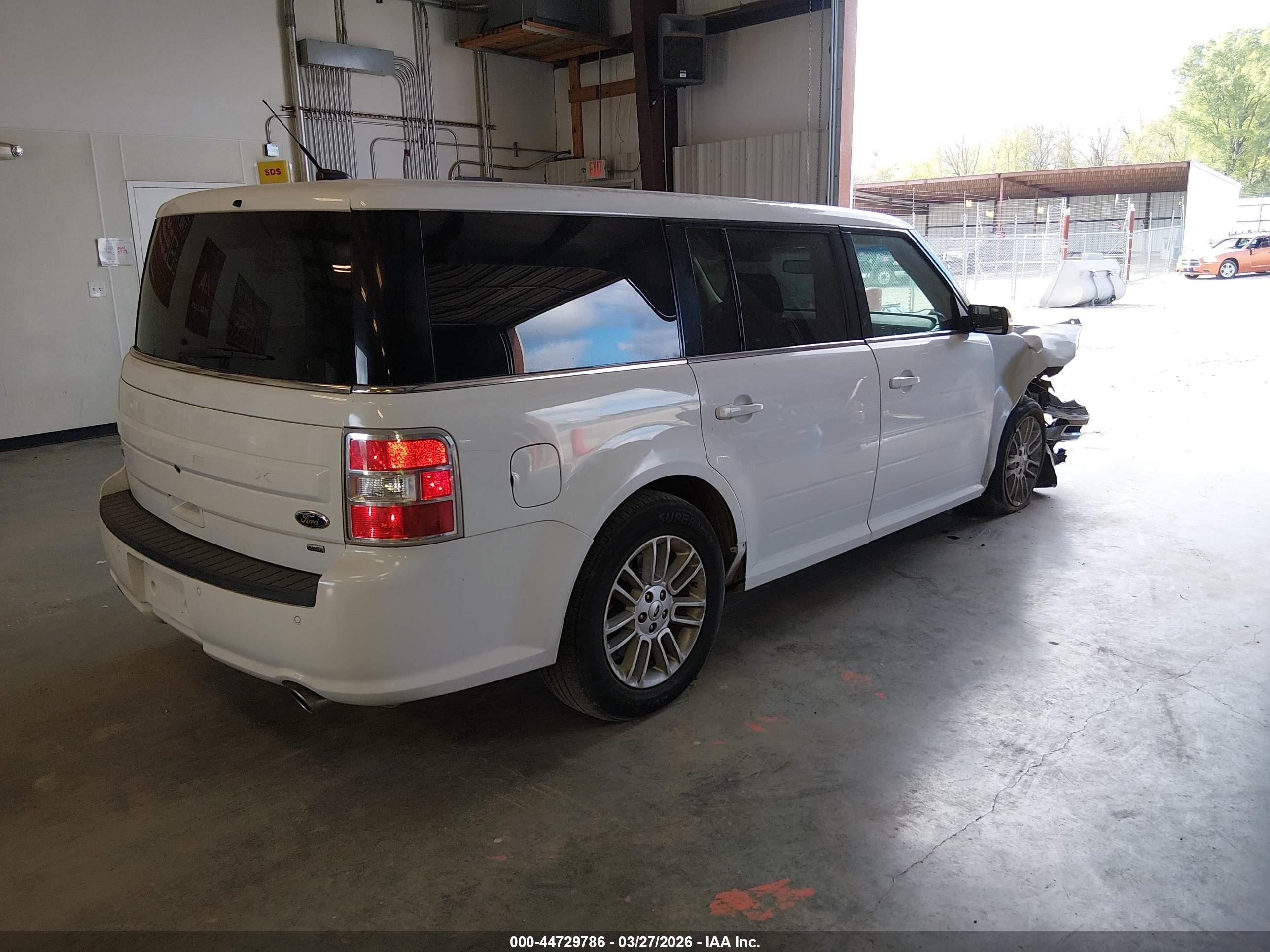 2014 Ford Flex Sel Белый vin: 2FMHK6C80EBD24262