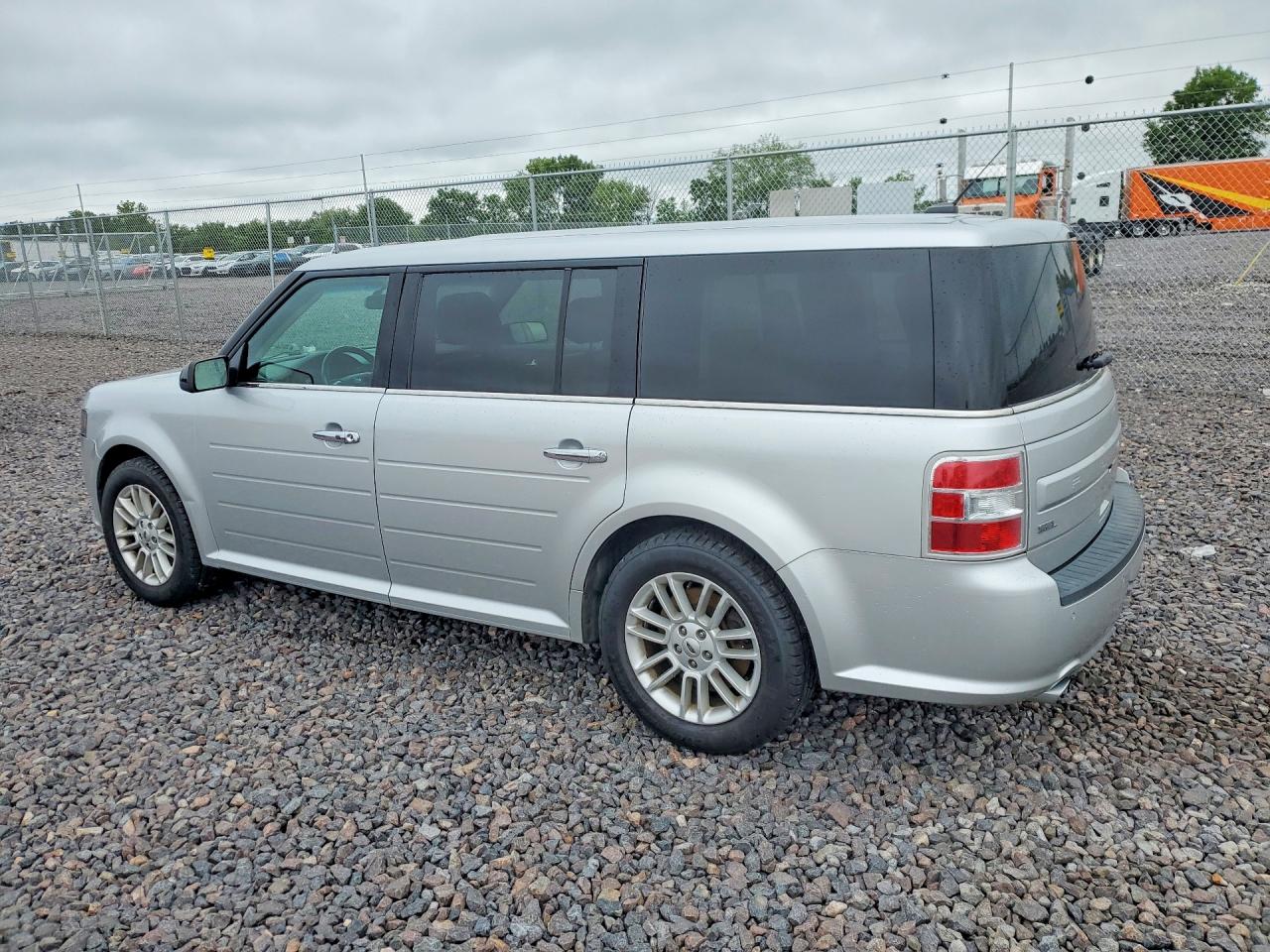 2015 Ford Flex Sel Silver vin: 2FMHK6C80FBA19507