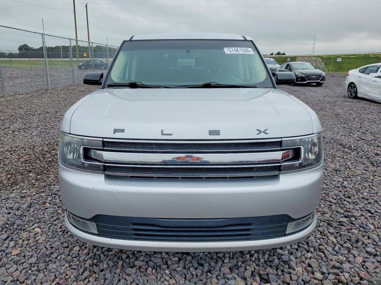 2015 Ford Flex Sel Silver vin: 2FMHK6C80FBA19507