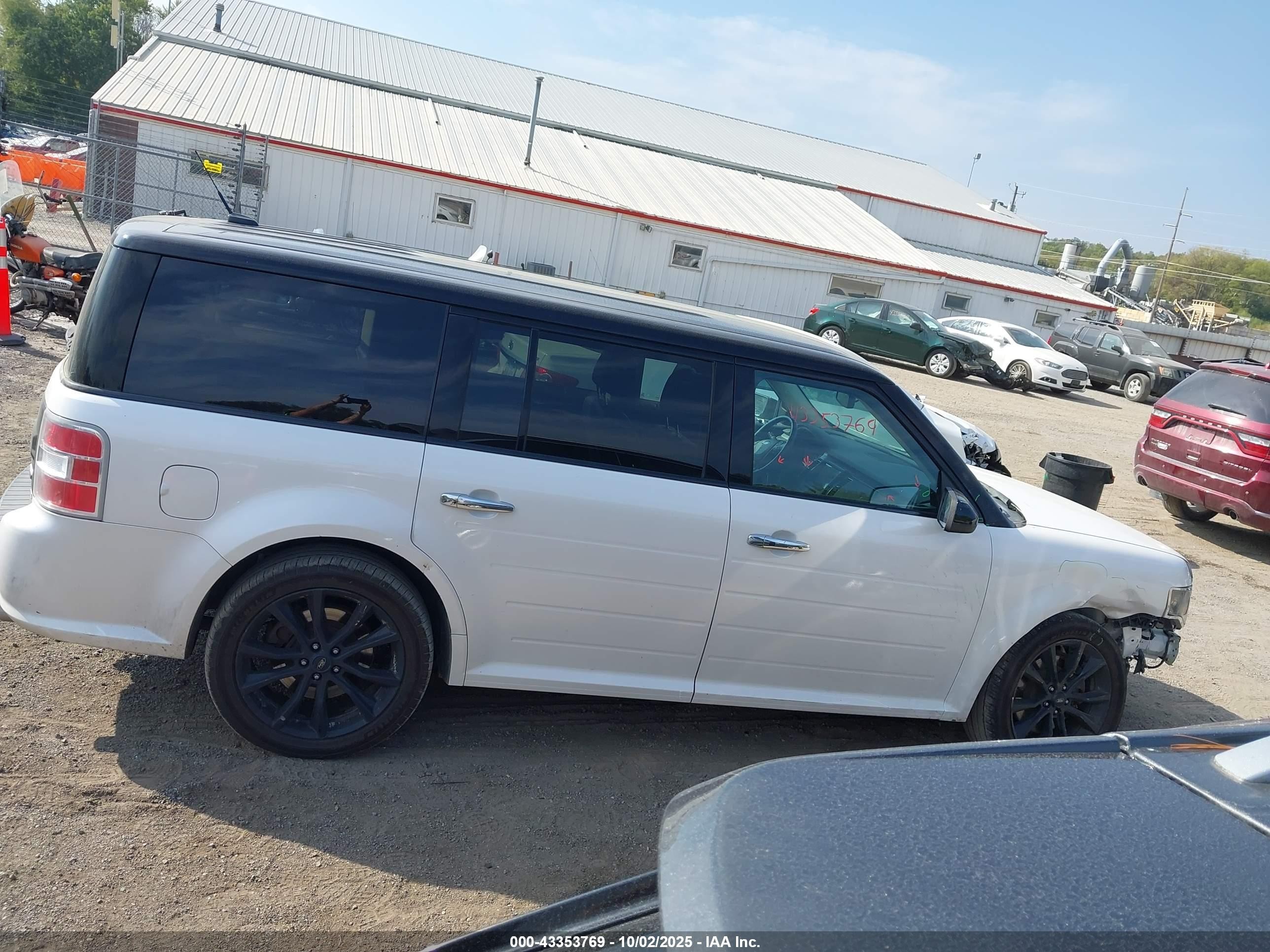 2018 Ford Flex Sel Белый vin: 2FMHK6C80JBA12680