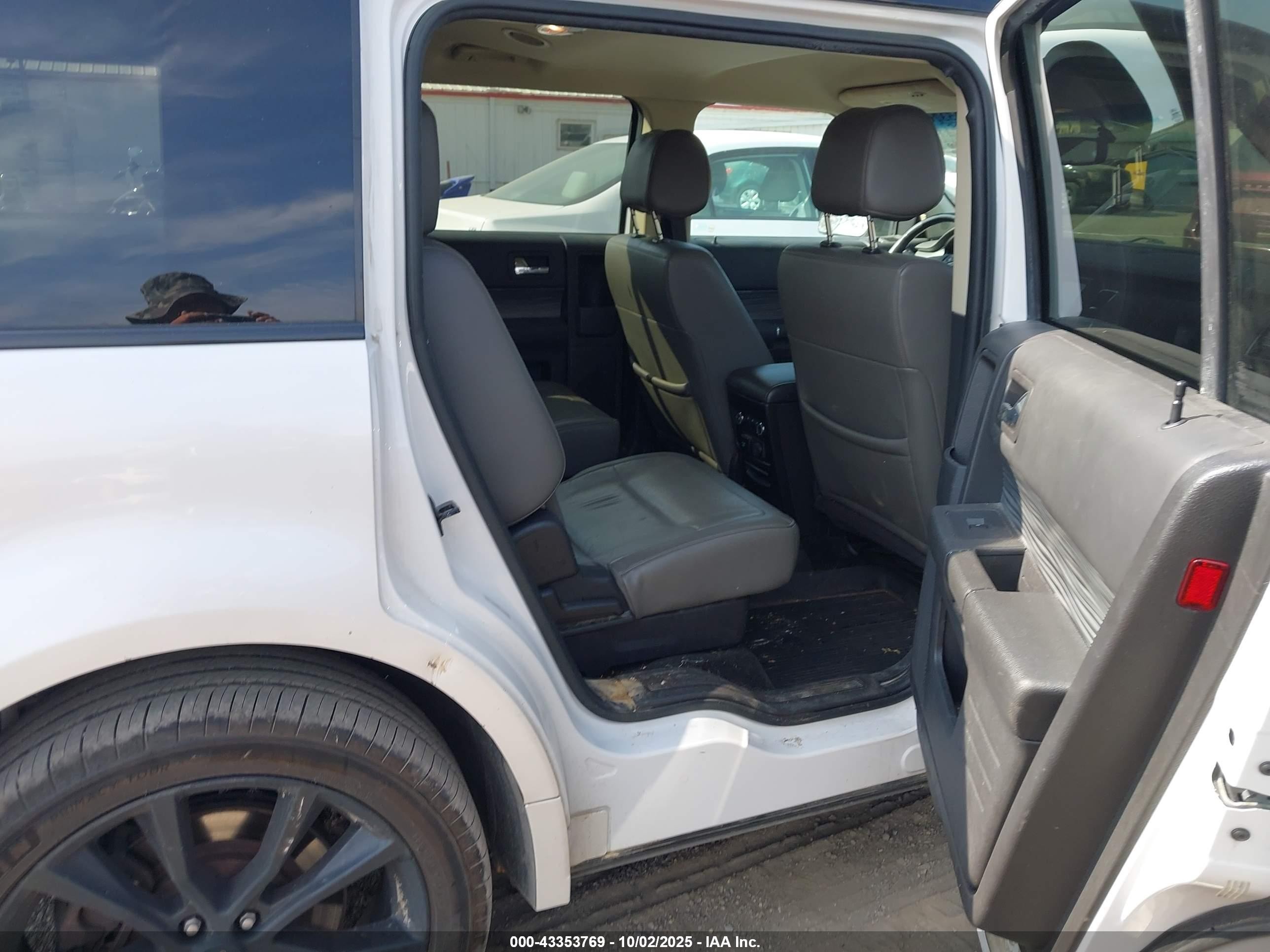 2018 Ford Flex Sel Белый vin: 2FMHK6C80JBA12680