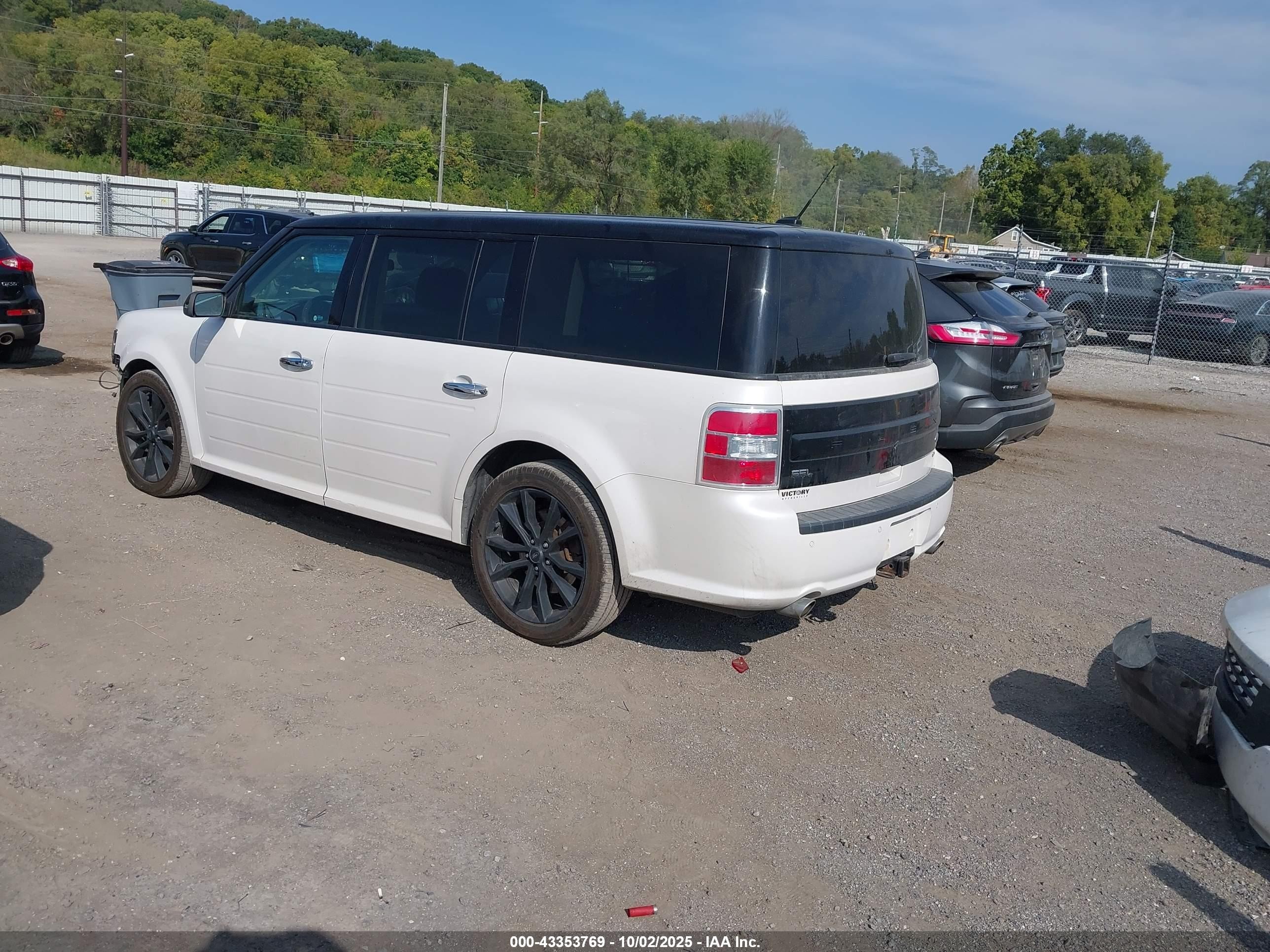2018 Ford Flex Sel Белый vin: 2FMHK6C80JBA12680