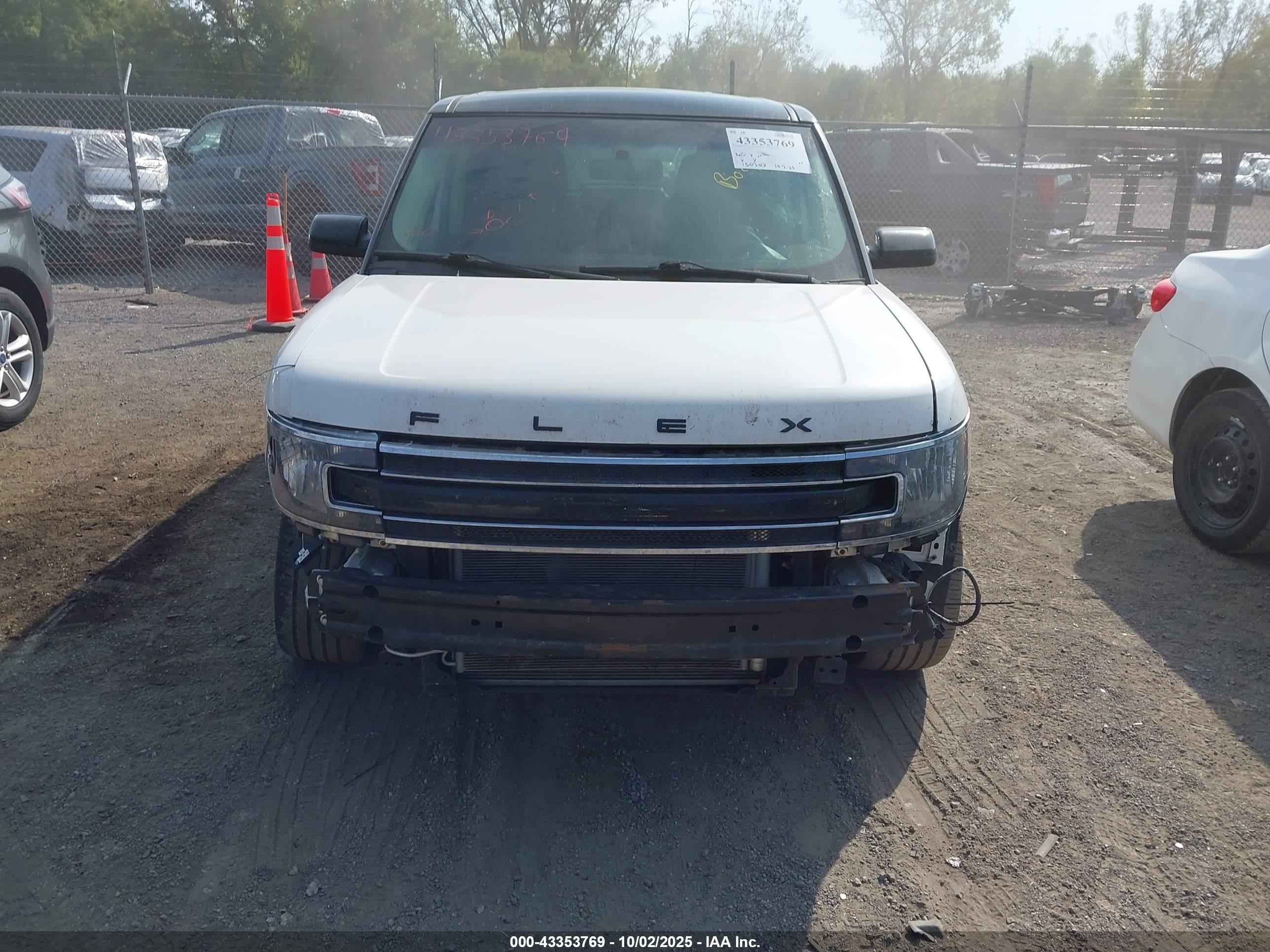 2018 Ford Flex Sel Белый vin: 2FMHK6C80JBA12680