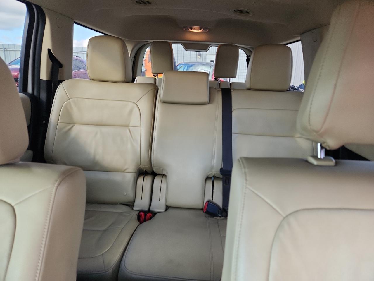 2018 Ford Flex Sel White vin: 2FMHK6C80JBA14493