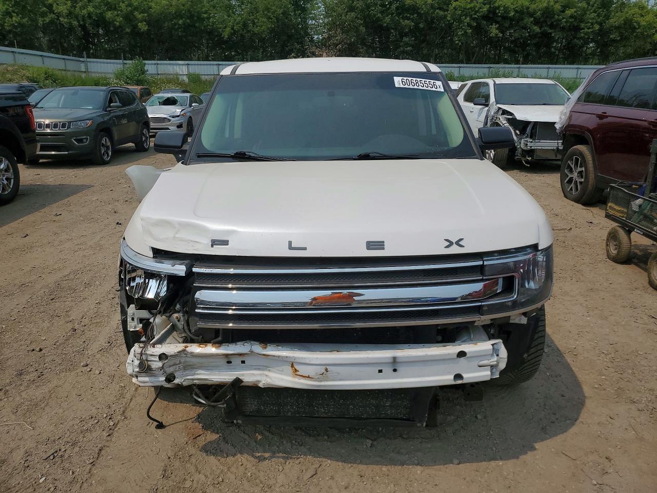 2019 Ford Flex Sel Белый vin: 2FMHK6C80KBA28721