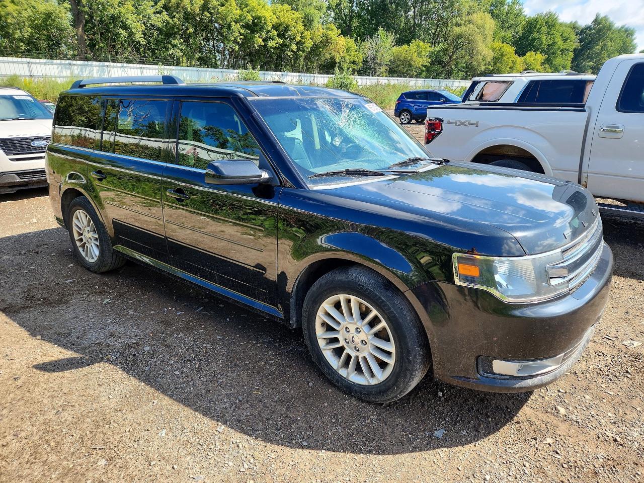 2013 Ford Flex Sel Black vin: 2FMHK6C81DBD12443