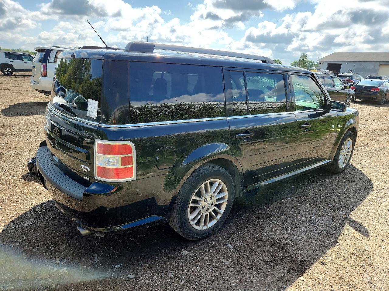 2013 Ford Flex Sel Black vin: 2FMHK6C81DBD12443
