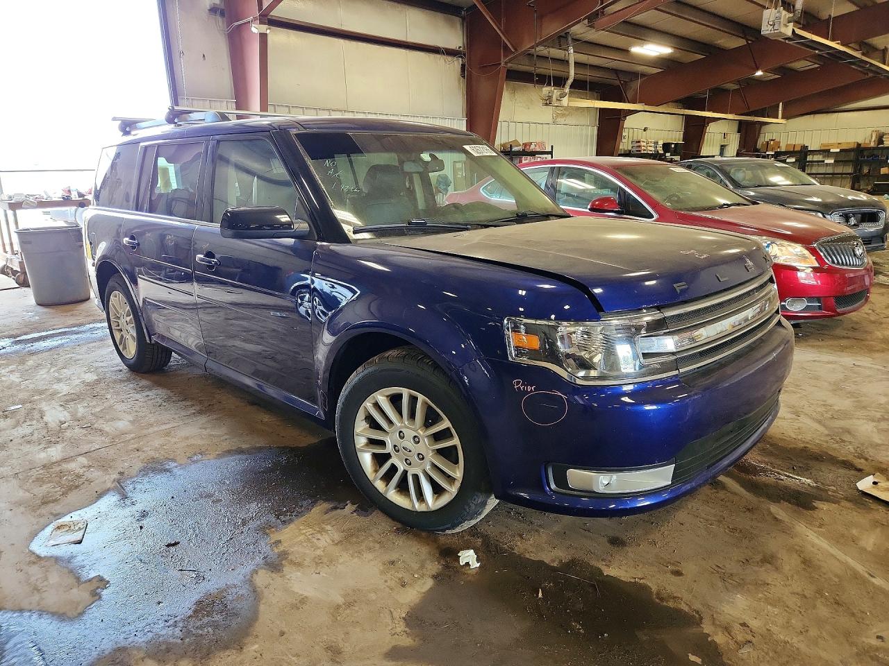 2014 Ford Flex Sel Blue vin: 2FMHK6C81EBD20723