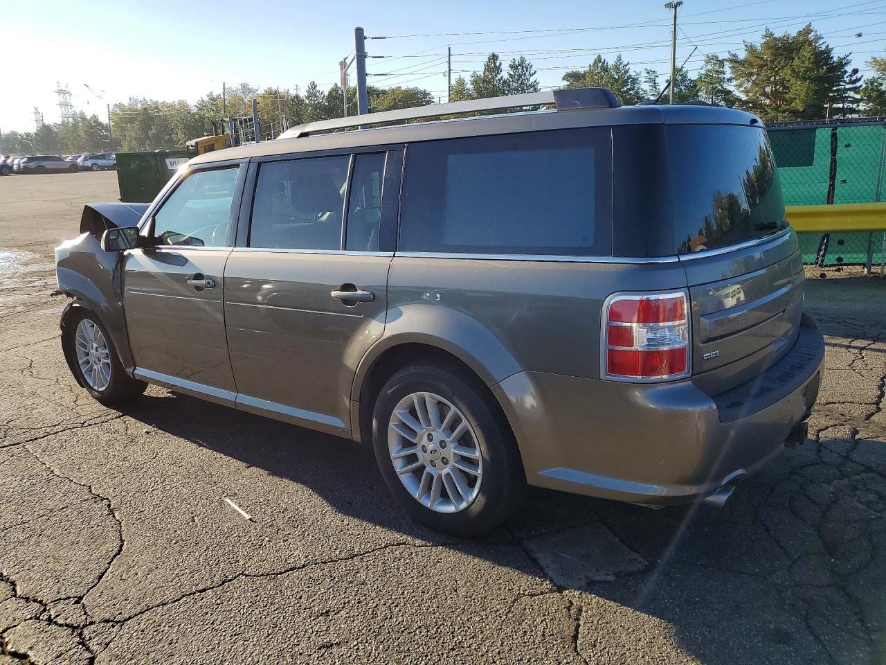 2014 Ford Flex Sel Коричневый vin: 2FMHK6C81EBD25551