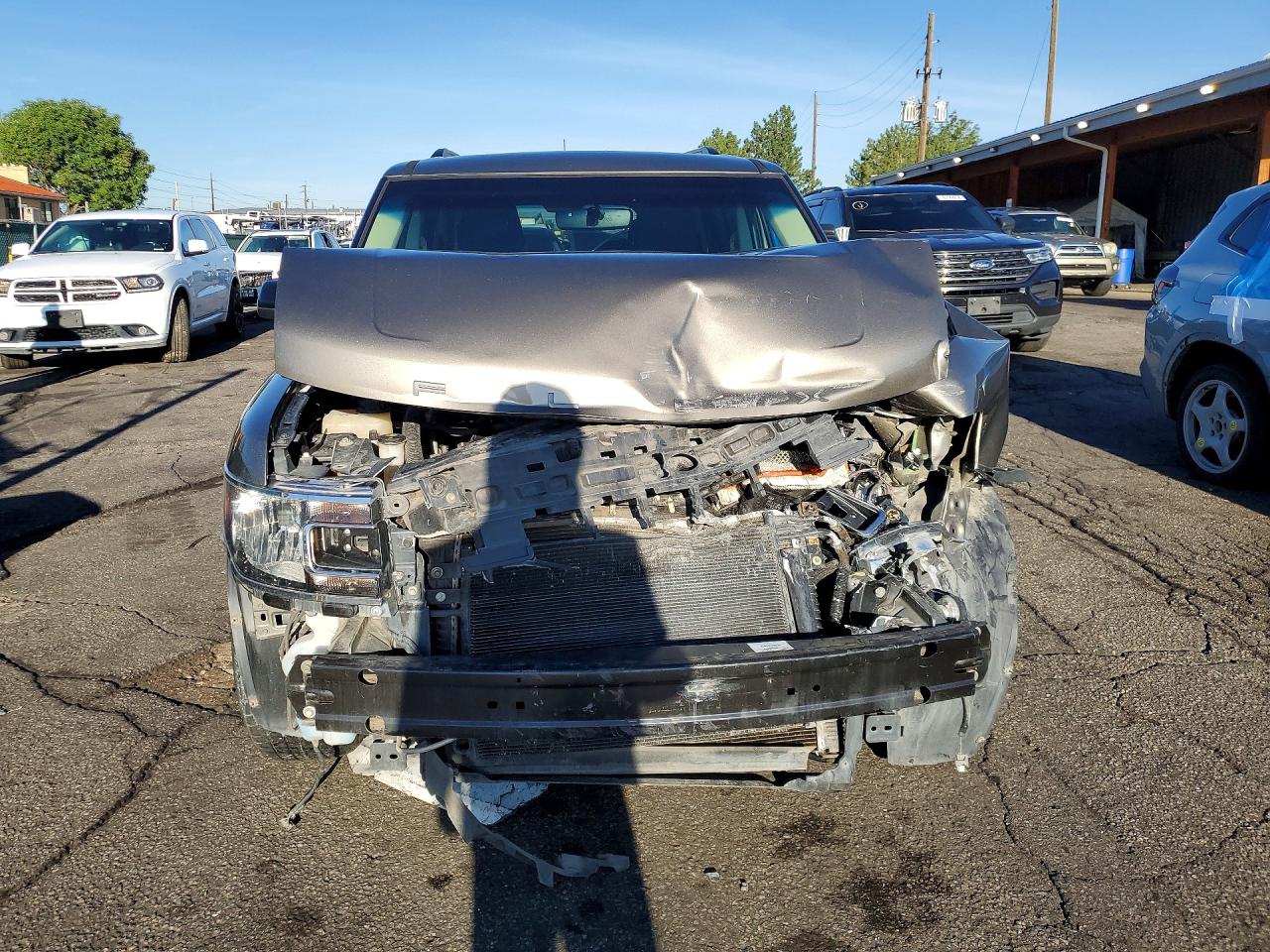 2014 Ford Flex Sel Коричневый vin: 2FMHK6C81EBD25551