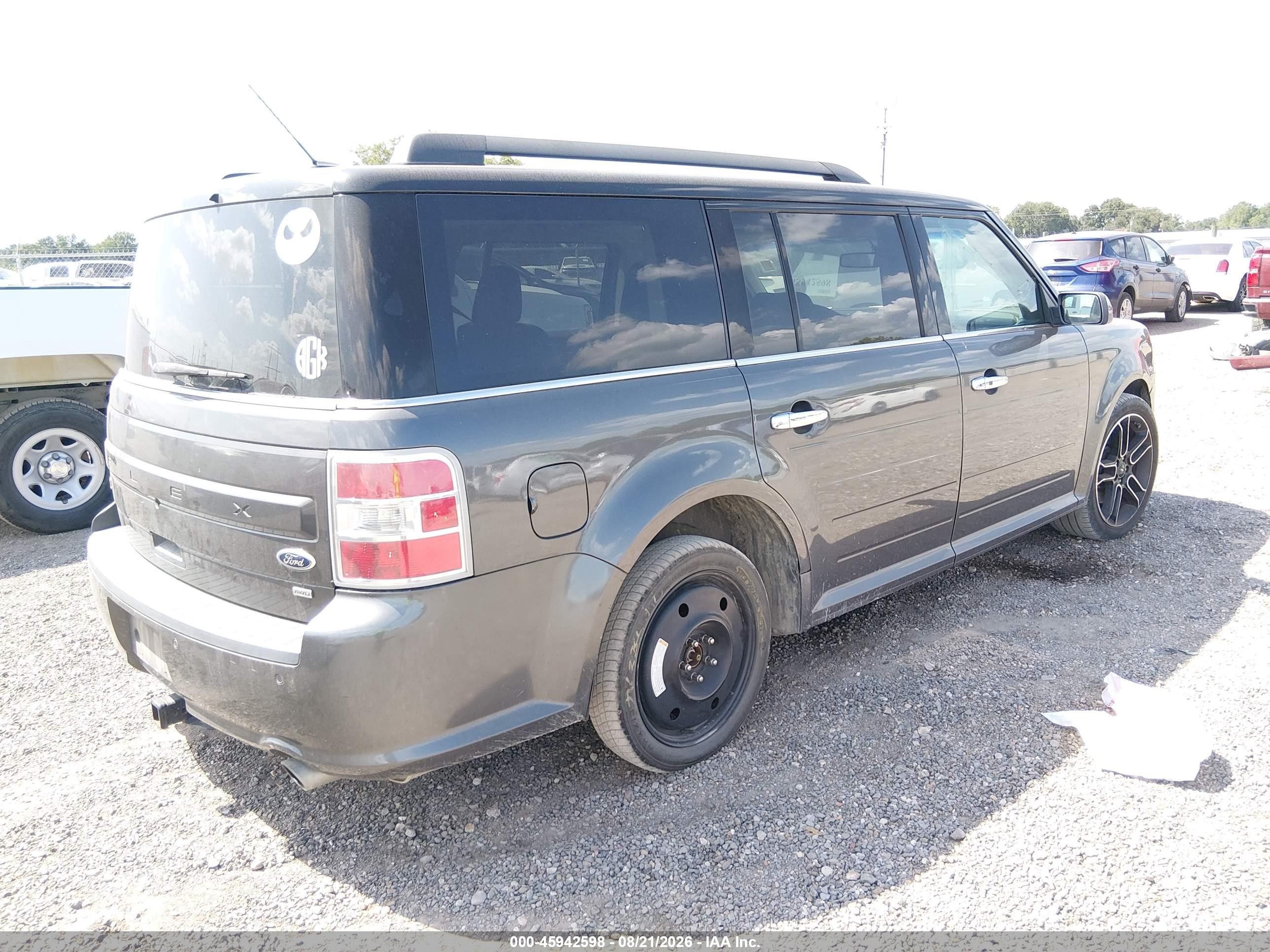 2015 Ford Flex Sel Серый vin: 2FMHK6C81FBA13411