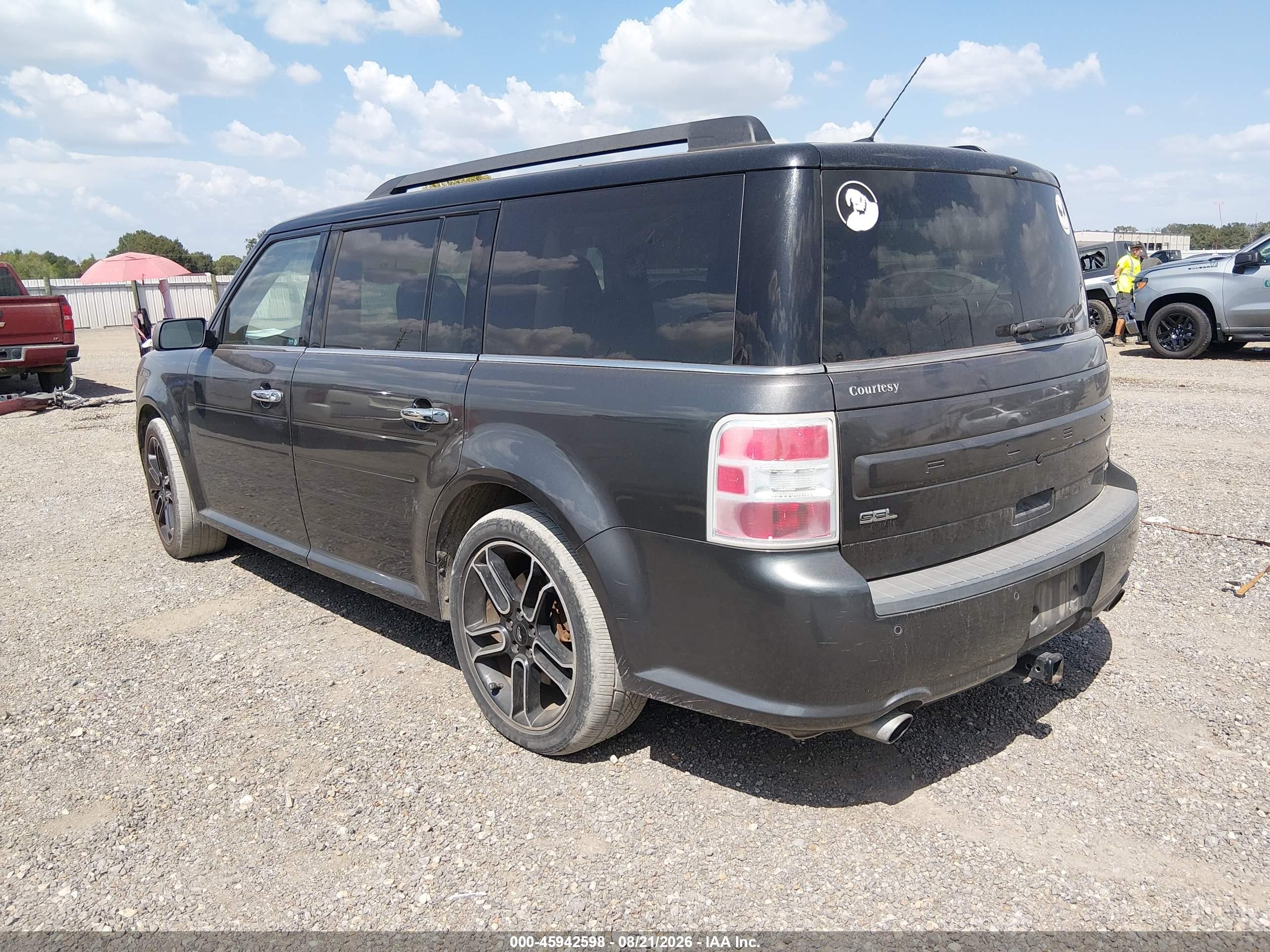 2015 Ford Flex Sel Серый vin: 2FMHK6C81FBA13411
