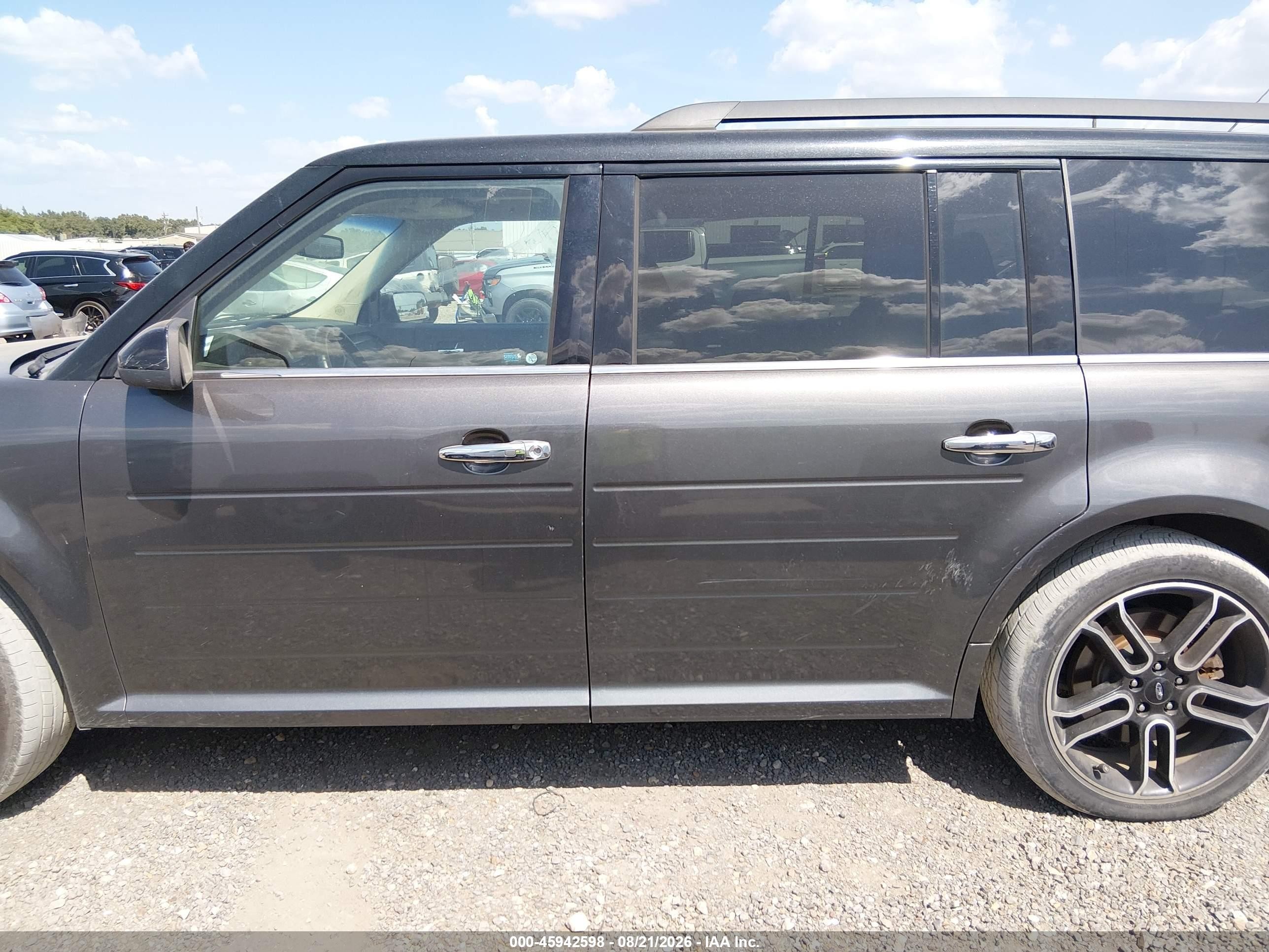 2015 Ford Flex Sel Серый vin: 2FMHK6C81FBA13411