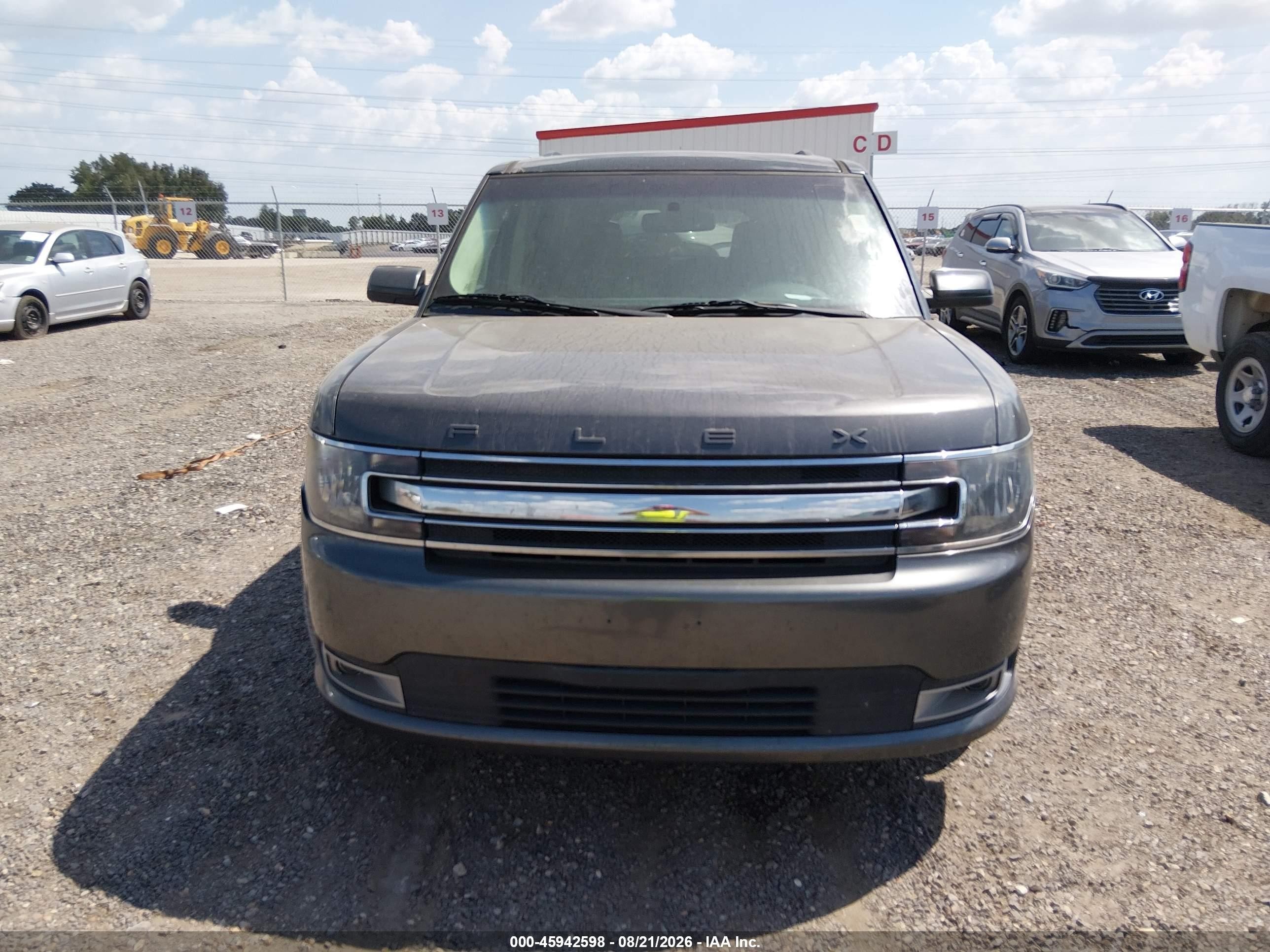 2015 Ford Flex Sel Серый vin: 2FMHK6C81FBA13411