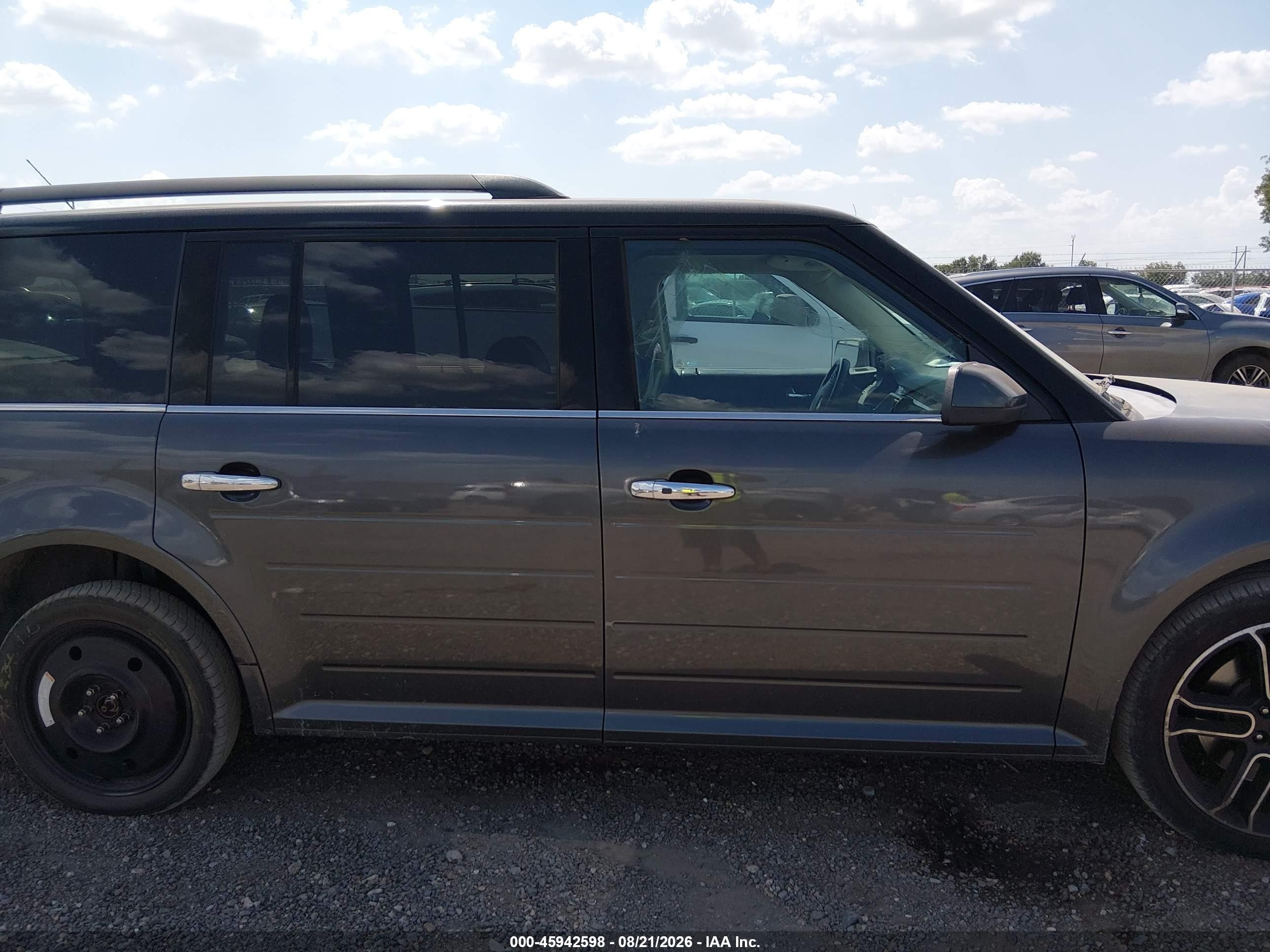 2015 Ford Flex Sel Серый vin: 2FMHK6C81FBA13411