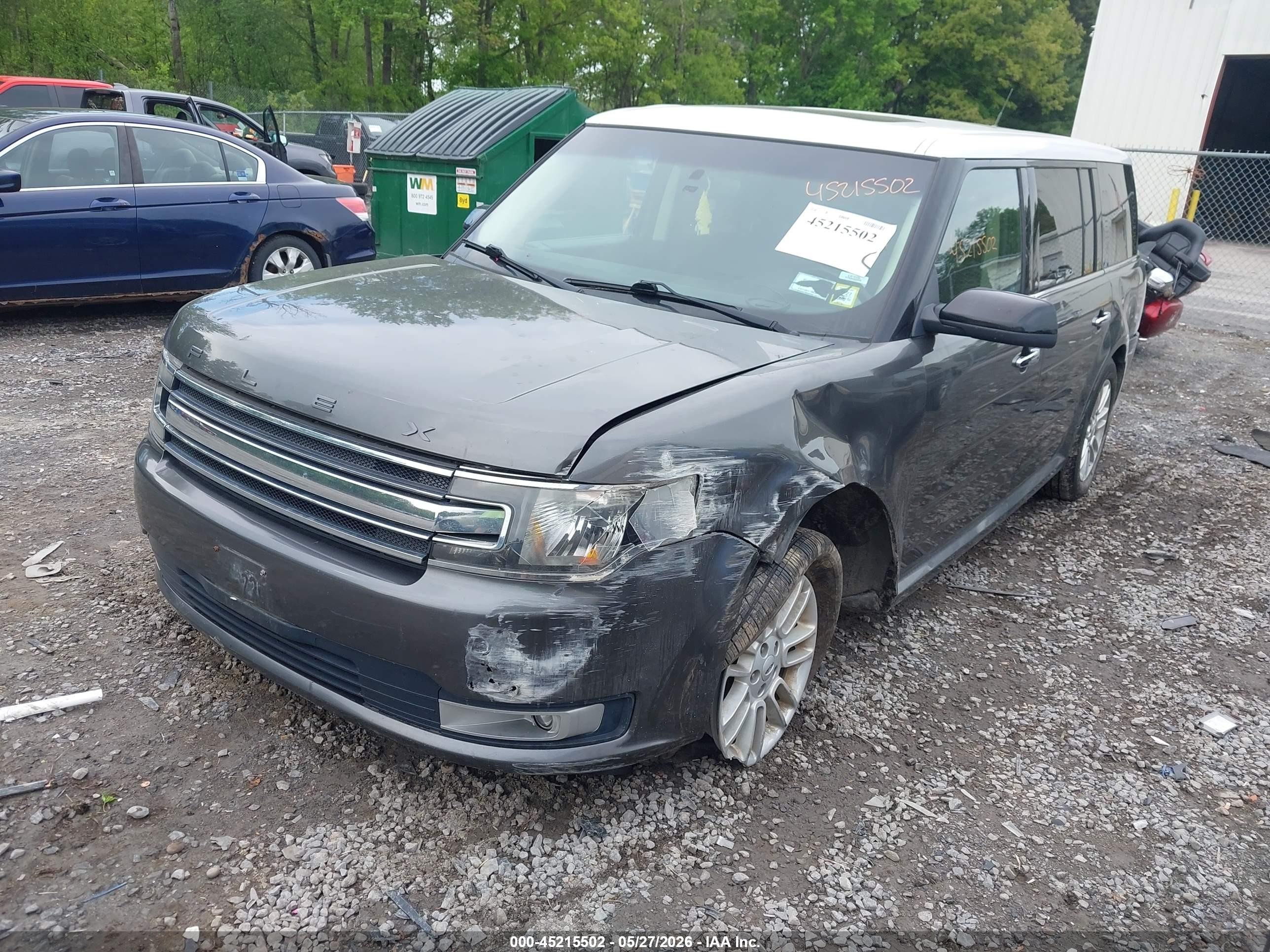 2015 Ford Flex Sel Серый vin: 2FMHK6C81FBA14249