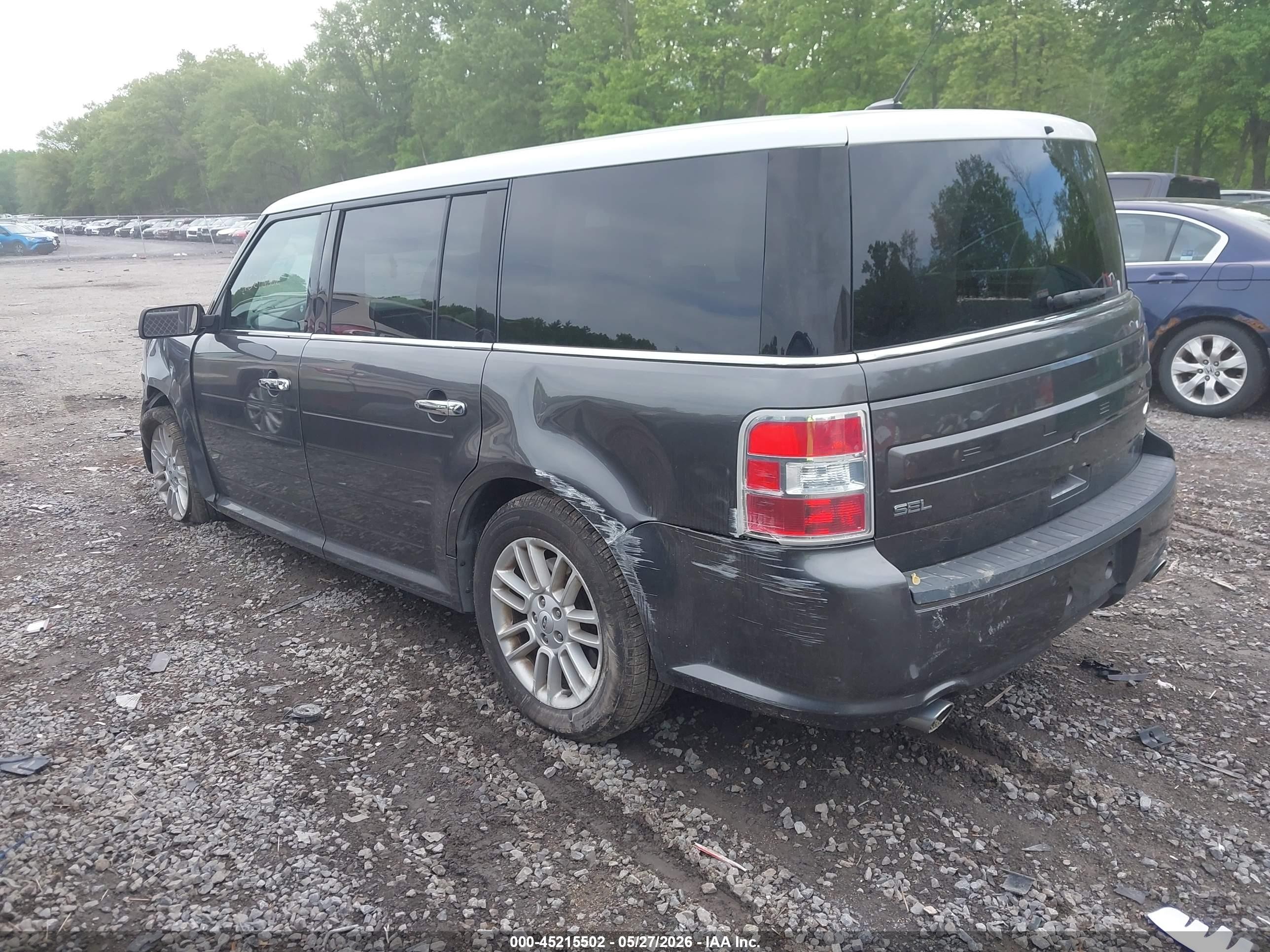 2015 Ford Flex Sel Серый vin: 2FMHK6C81FBA14249