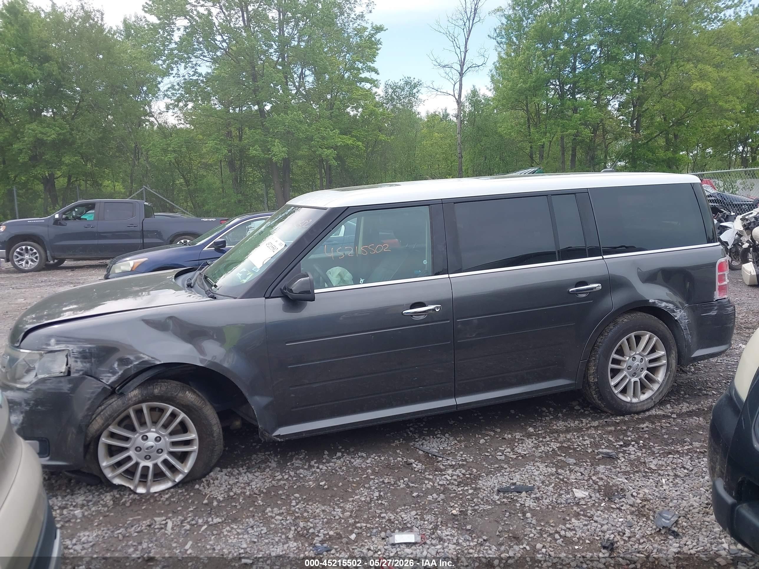 2015 Ford Flex Sel Серый vin: 2FMHK6C81FBA14249