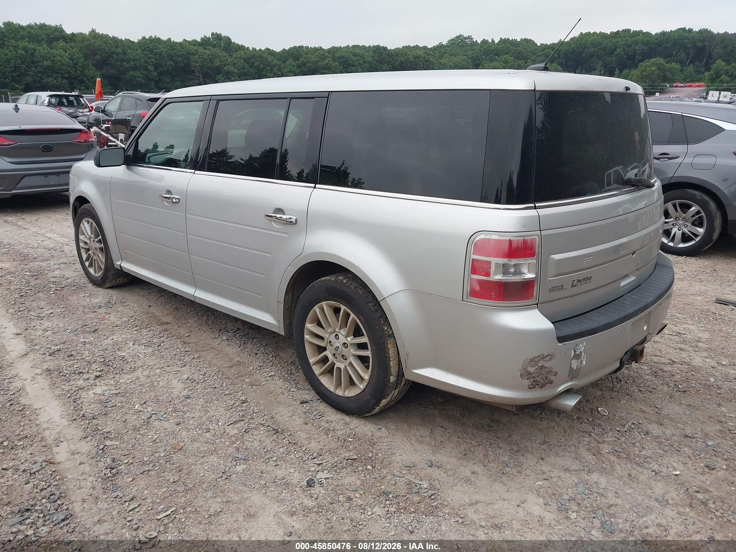 2016 Ford Flex Sel Silver vin: 2FMHK6C81GBA13894