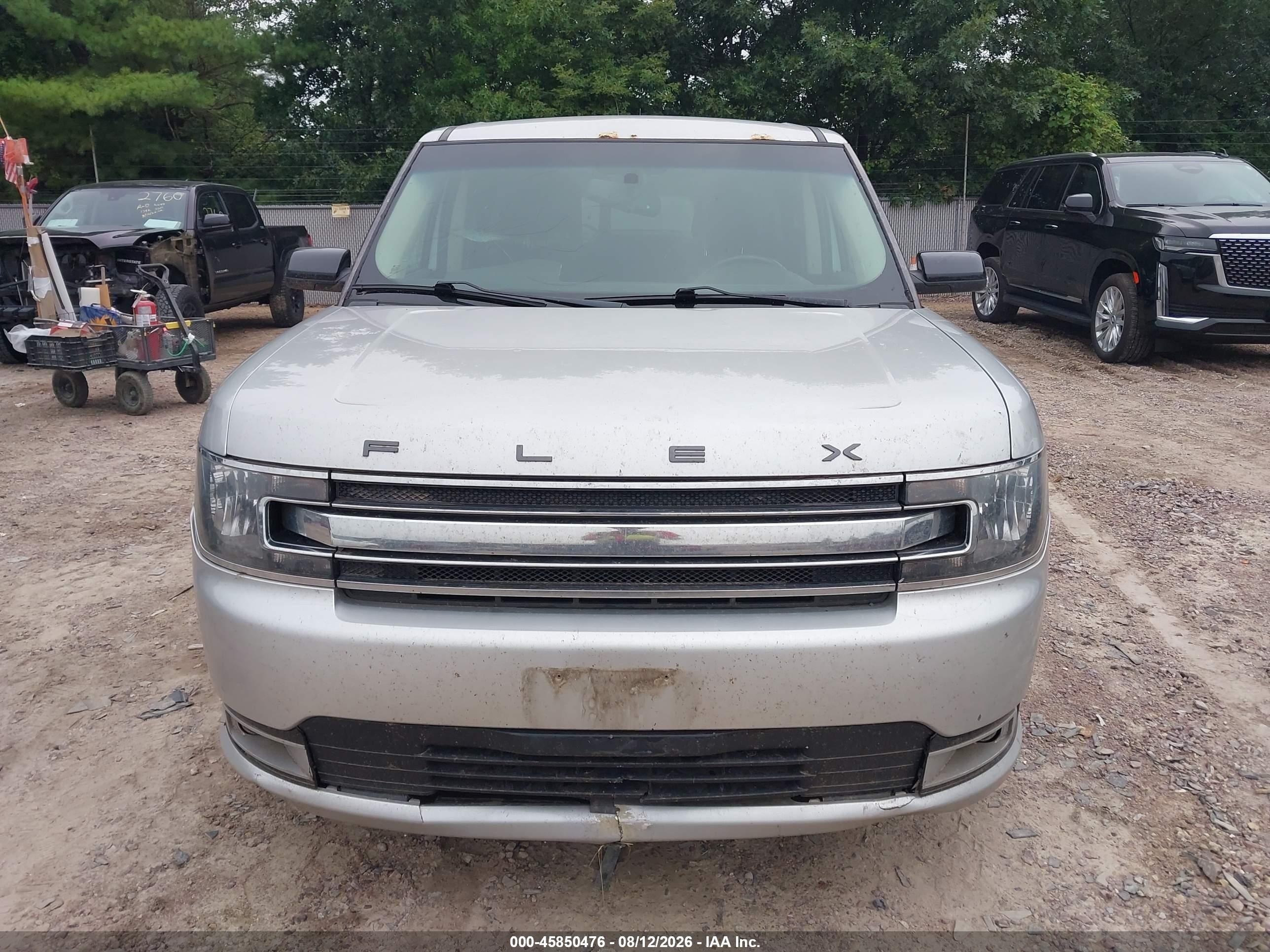 2016 Ford Flex Sel Silver vin: 2FMHK6C81GBA13894