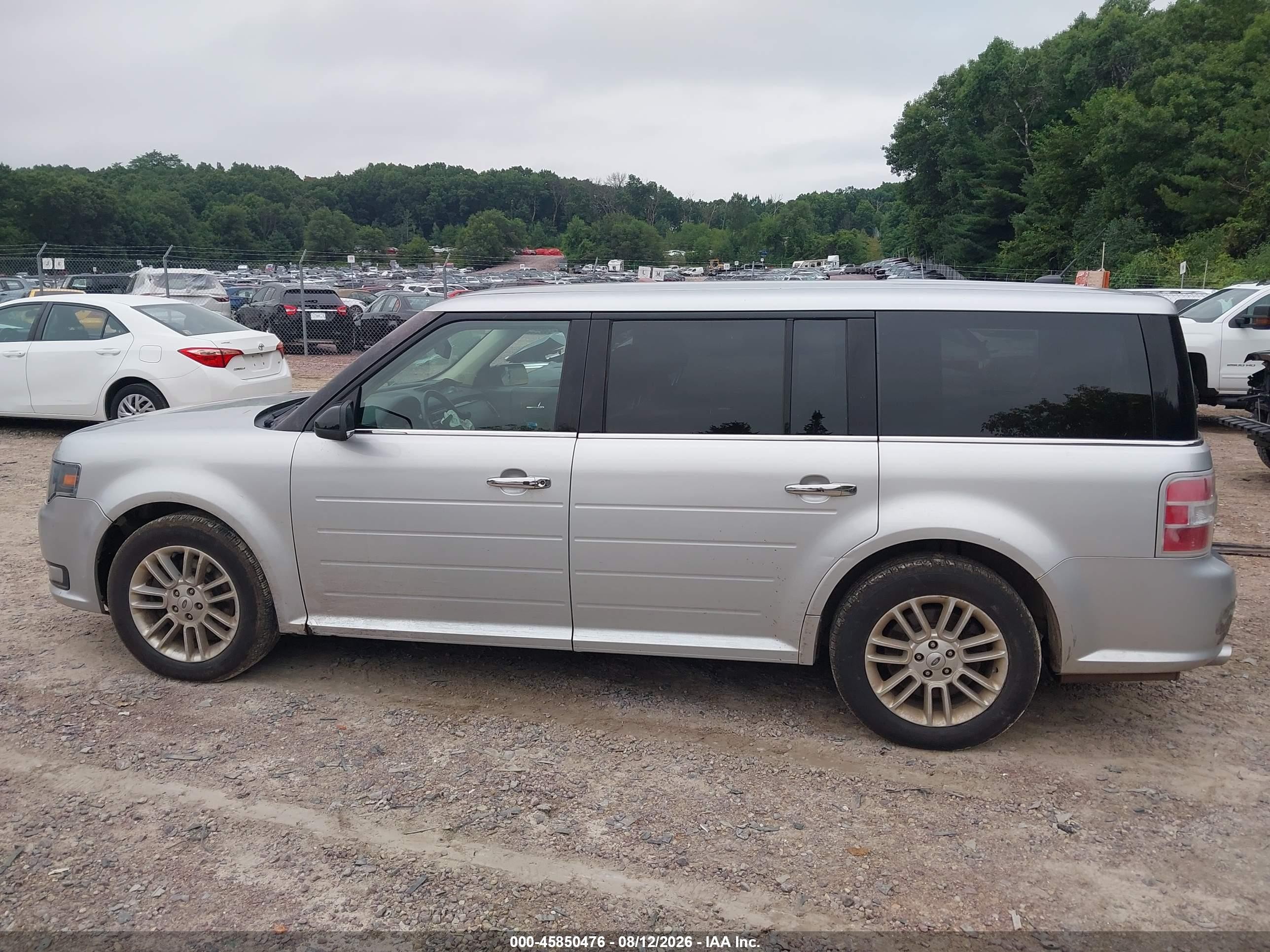 2016 Ford Flex Sel Silver vin: 2FMHK6C81GBA13894