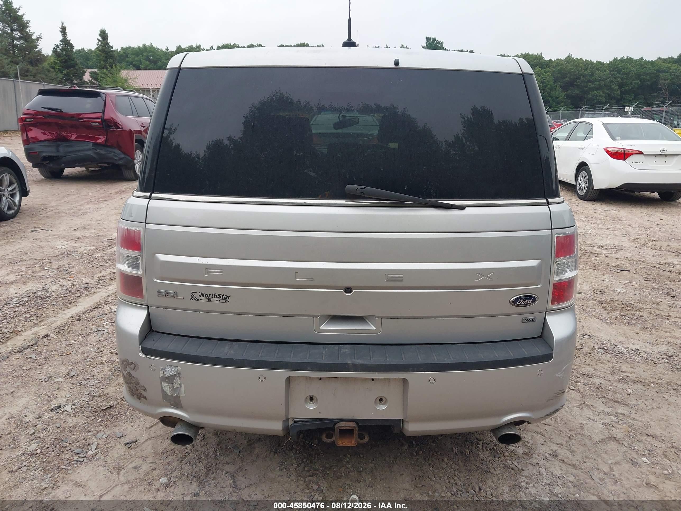 2016 Ford Flex Sel Silver vin: 2FMHK6C81GBA13894