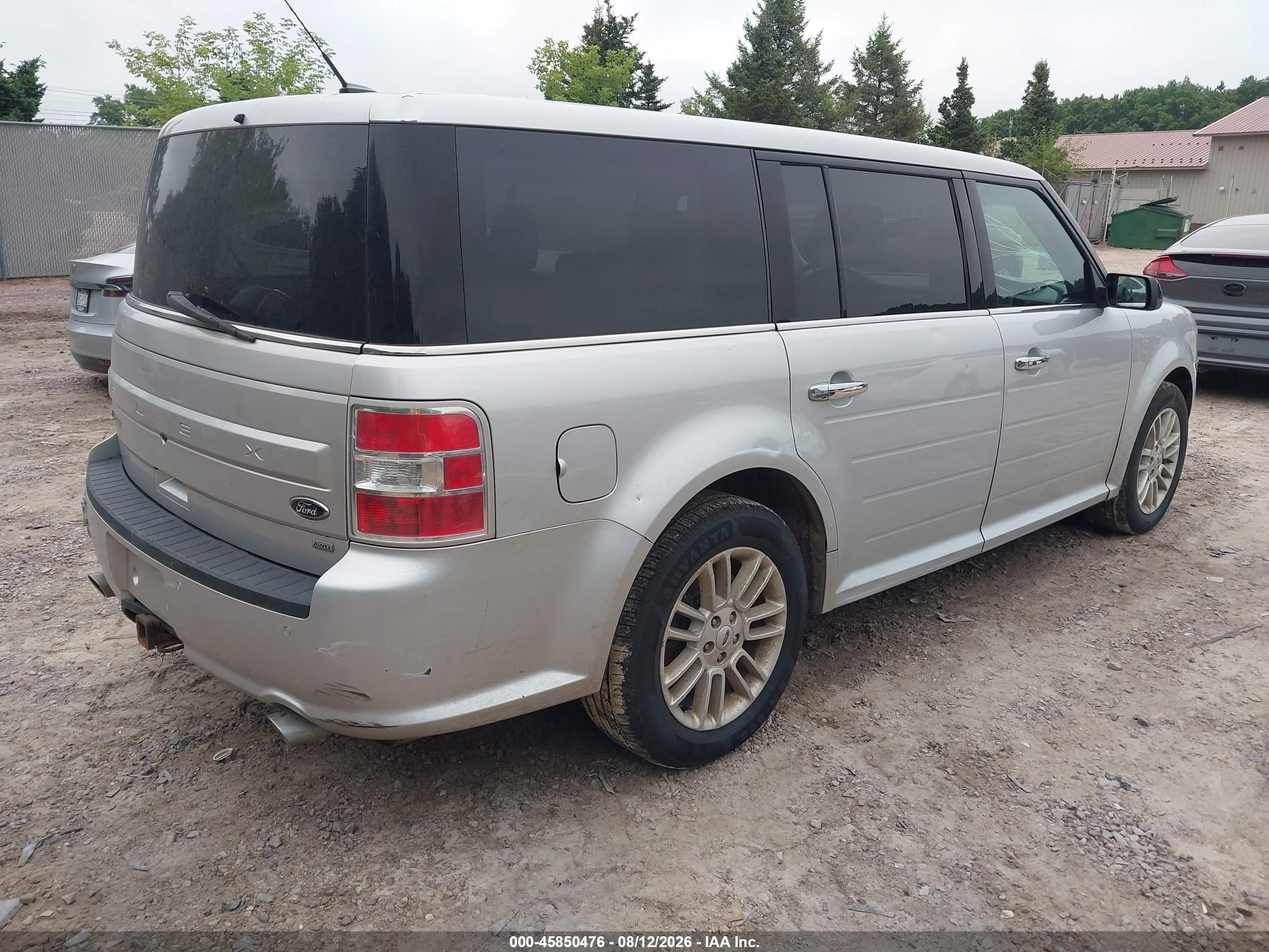 2016 Ford Flex Sel Silver vin: 2FMHK6C81GBA13894