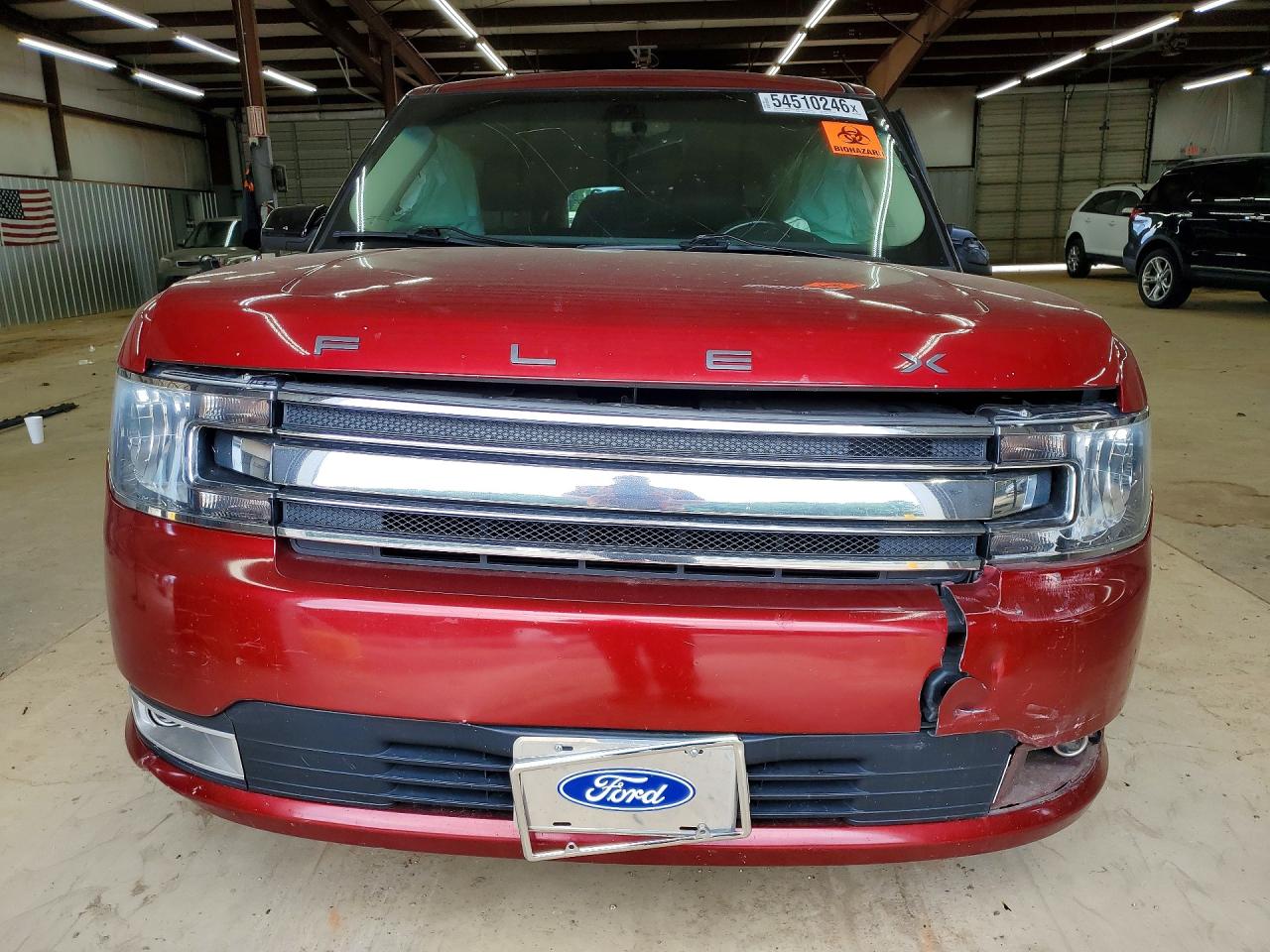 2014 Ford Flex Sel Красный vin: 2FMHK6C82EBD19953