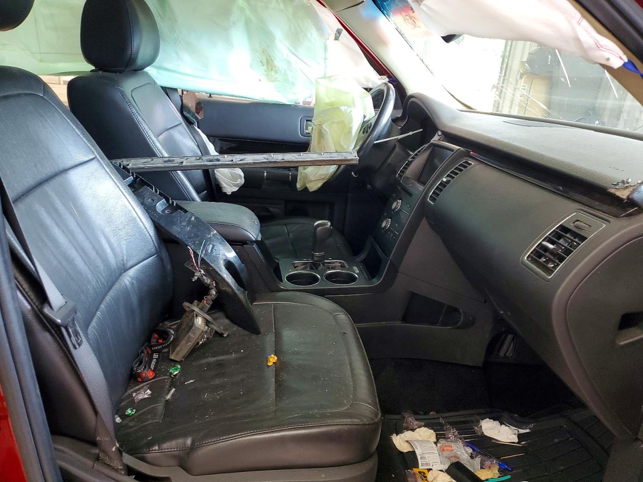 2014 Ford Flex Sel Красный vin: 2FMHK6C82EBD19953