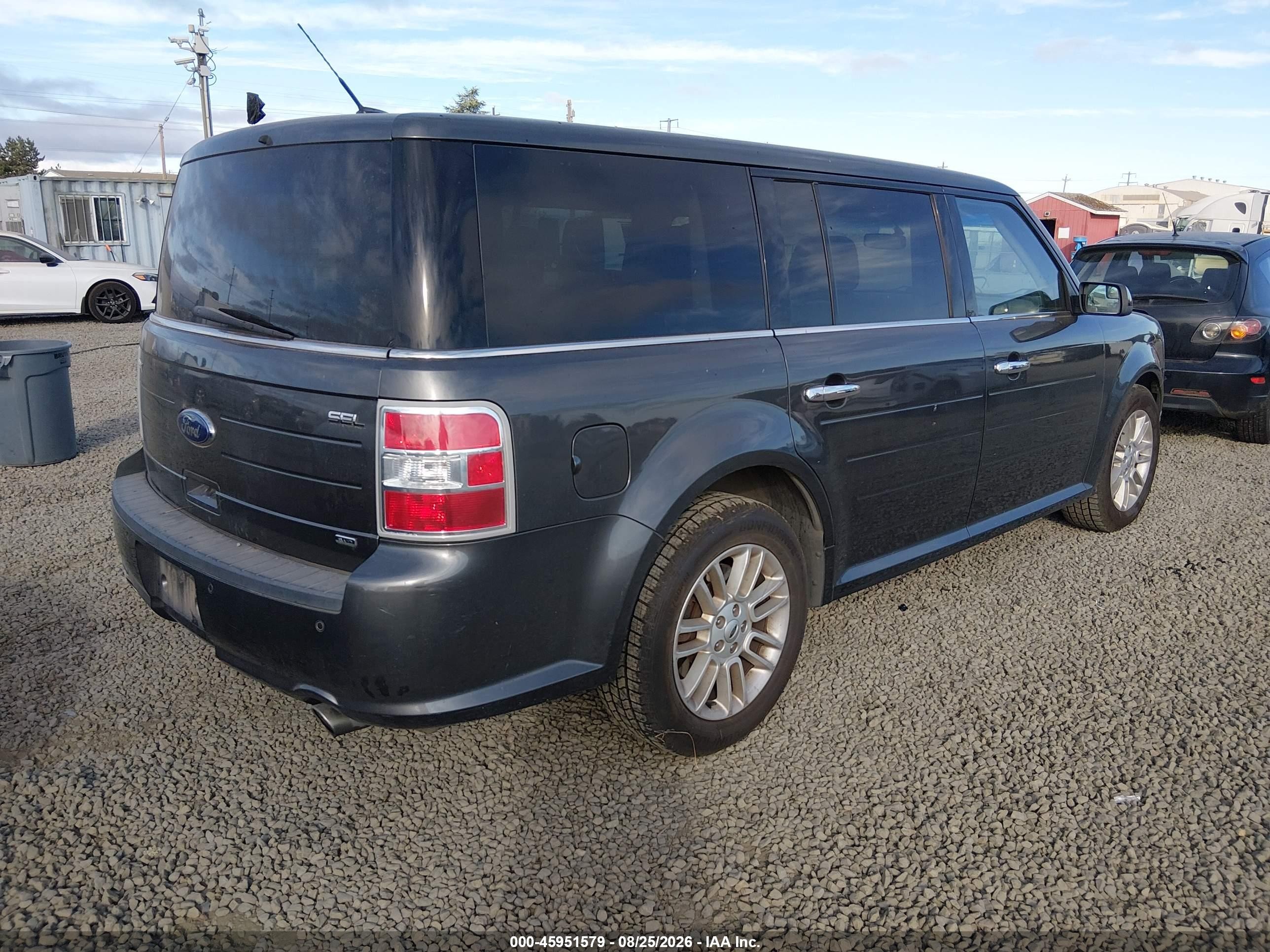 2015 Ford Flex Sel Gray vin: 2FMHK6C82FBA09402