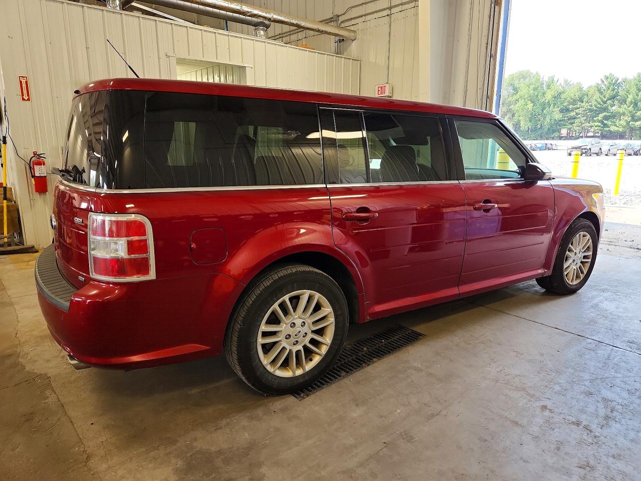 2013 Ford Flex Sel Красный vin: 2FMHK6C83DBD23928