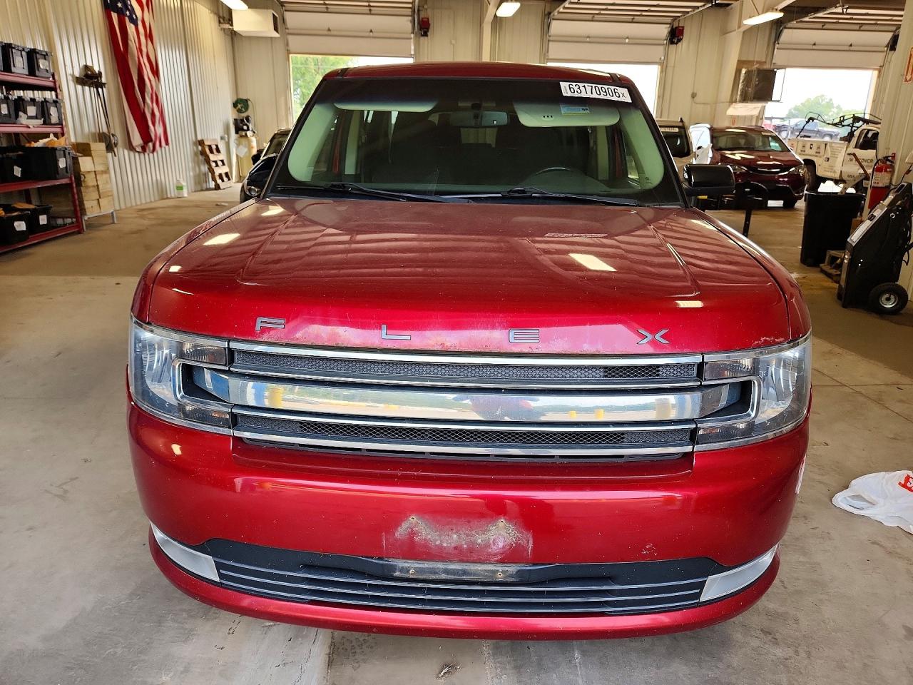 2013 Ford Flex Sel Красный vin: 2FMHK6C83DBD23928
