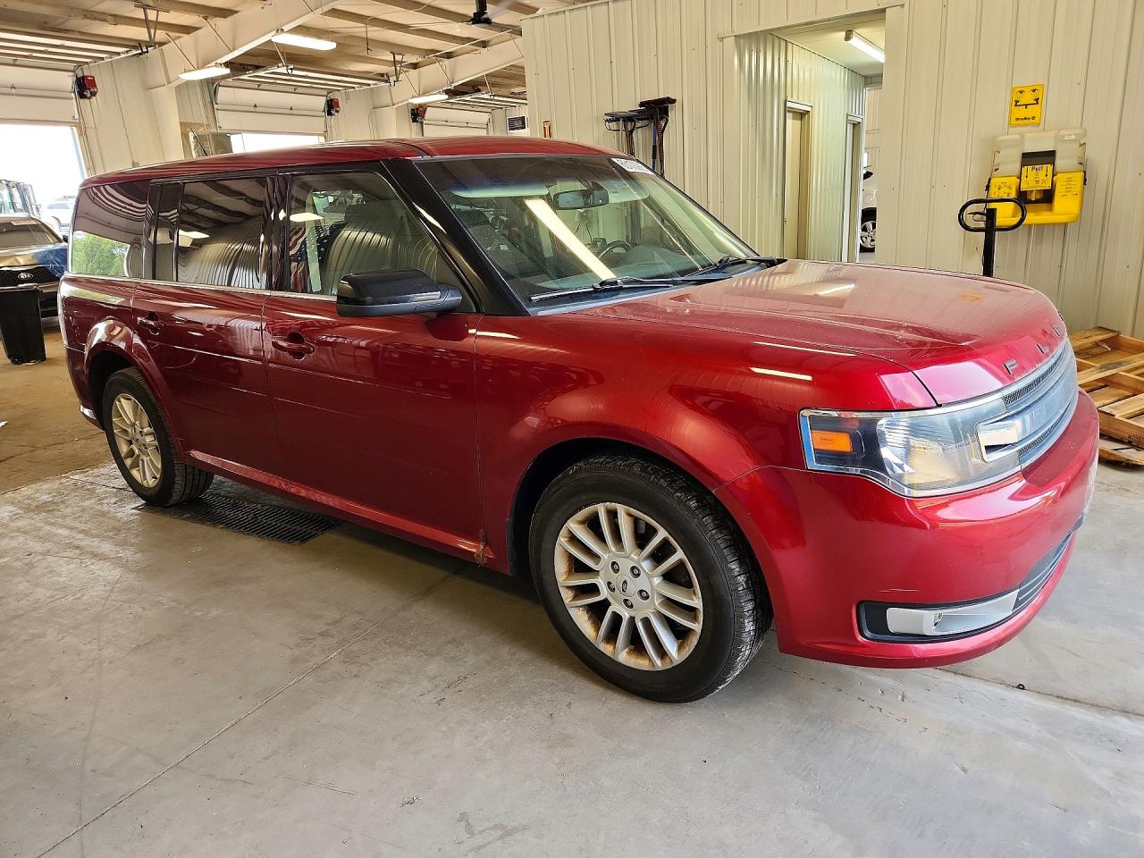 2013 Ford Flex Sel Красный vin: 2FMHK6C83DBD23928